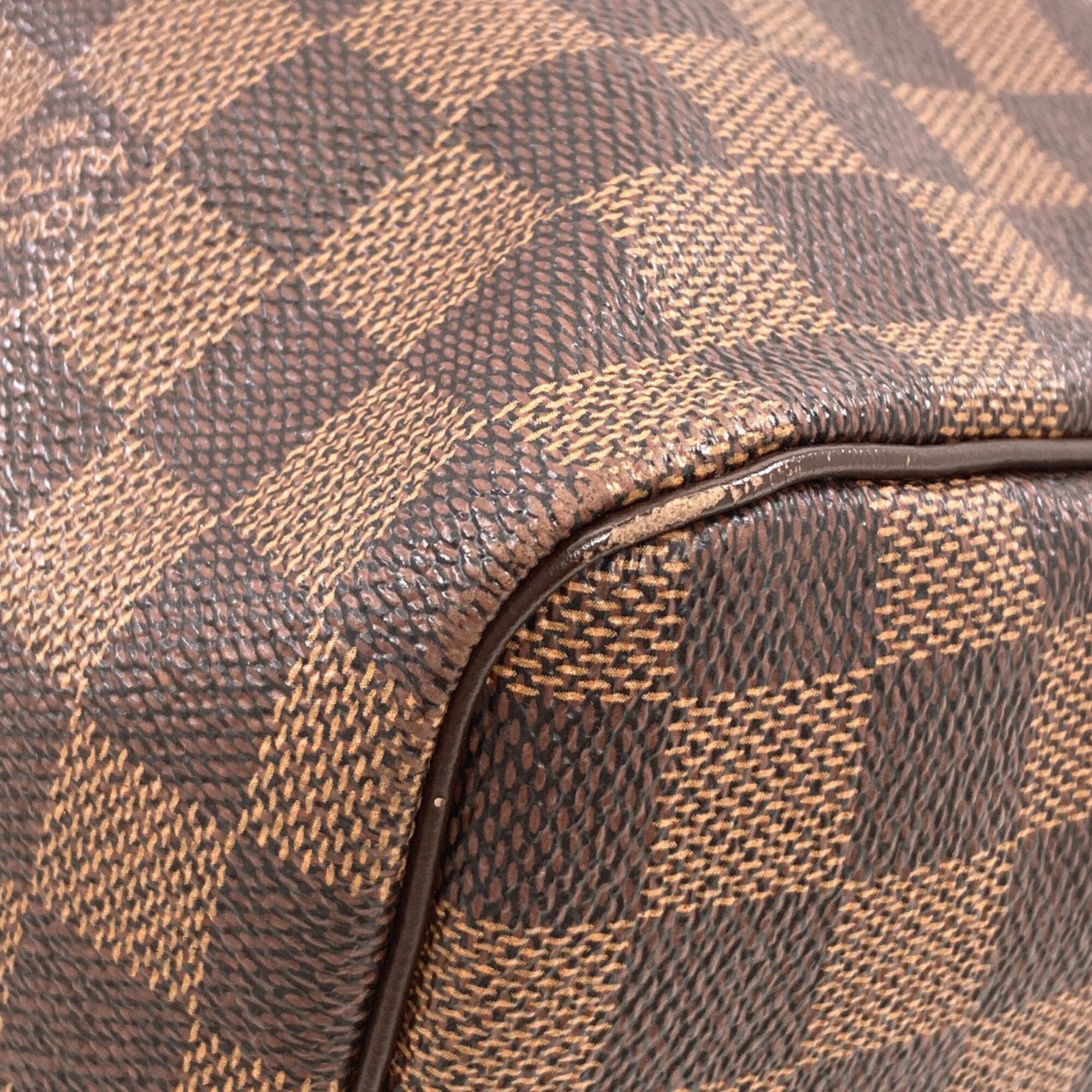 Louis Vuitton Damier Canvas Ebene Damier Canvas Handbag (Pre-Owned)