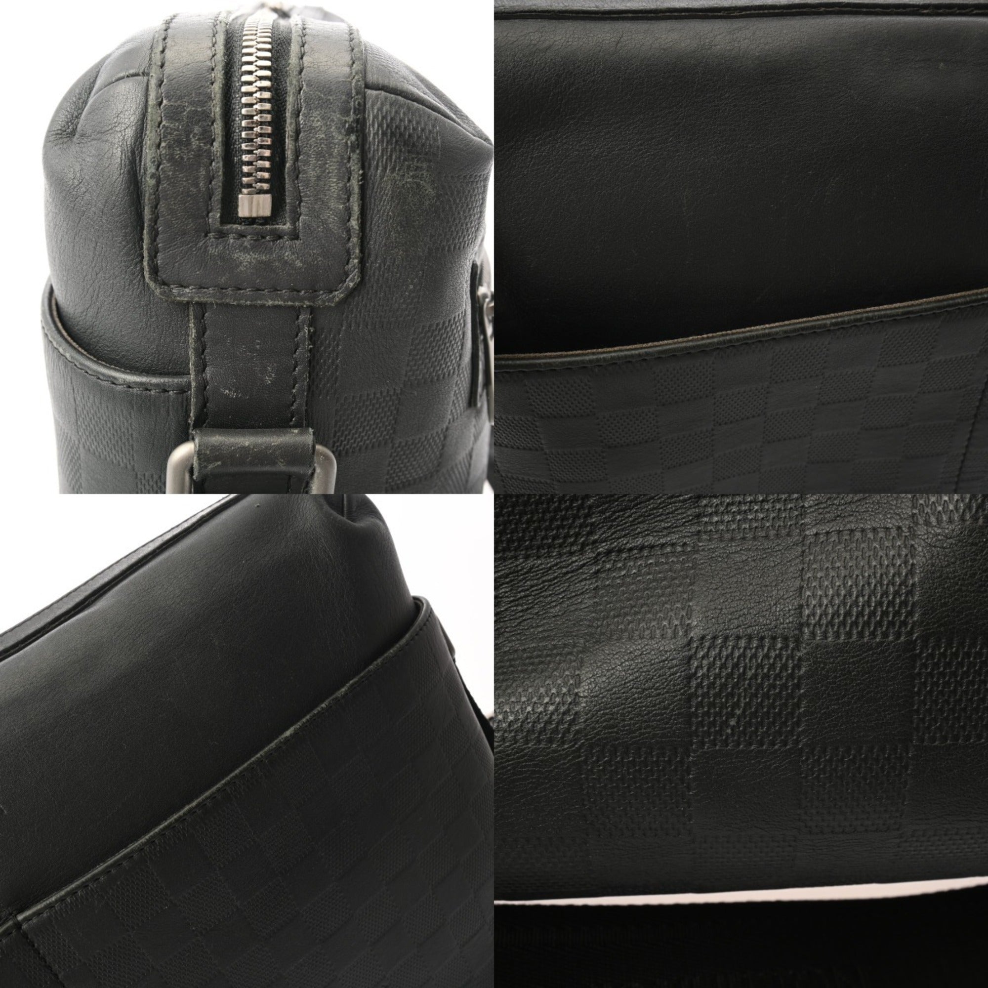 Louis Vuitton Onyx Damier Infini Shoulder Bag (Pre-Owned)