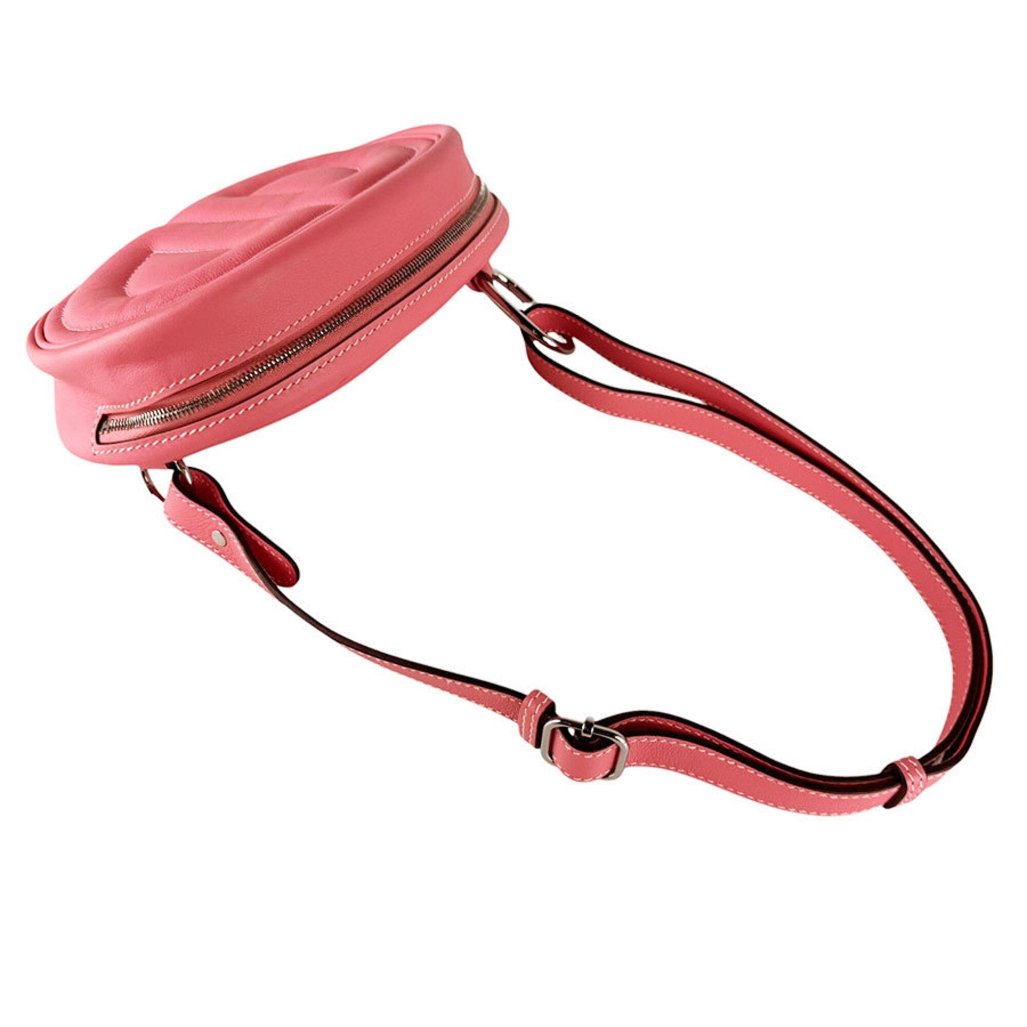 Hermes Pink Swift Leather Shoulder Bag (Pre-Owned)