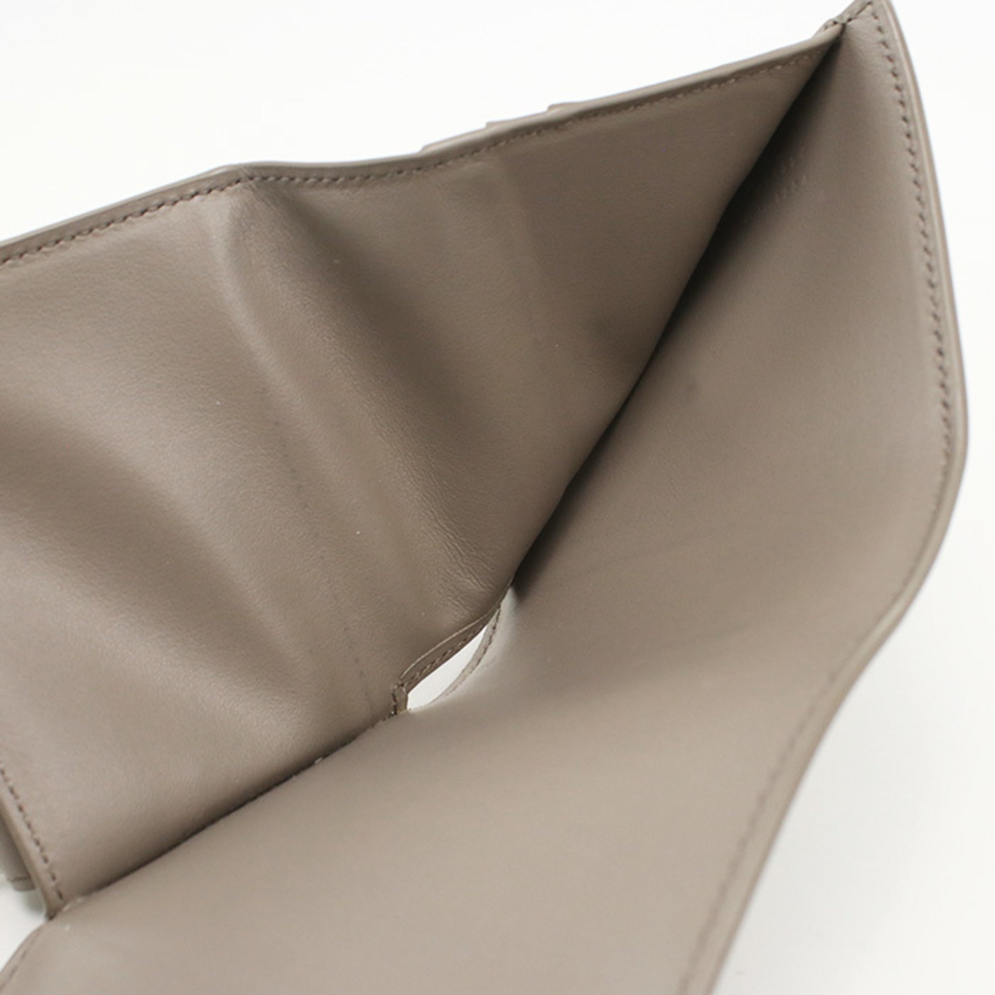 Celine Beige Leather Wallet (Tri-Fold) (Pre-Owned)