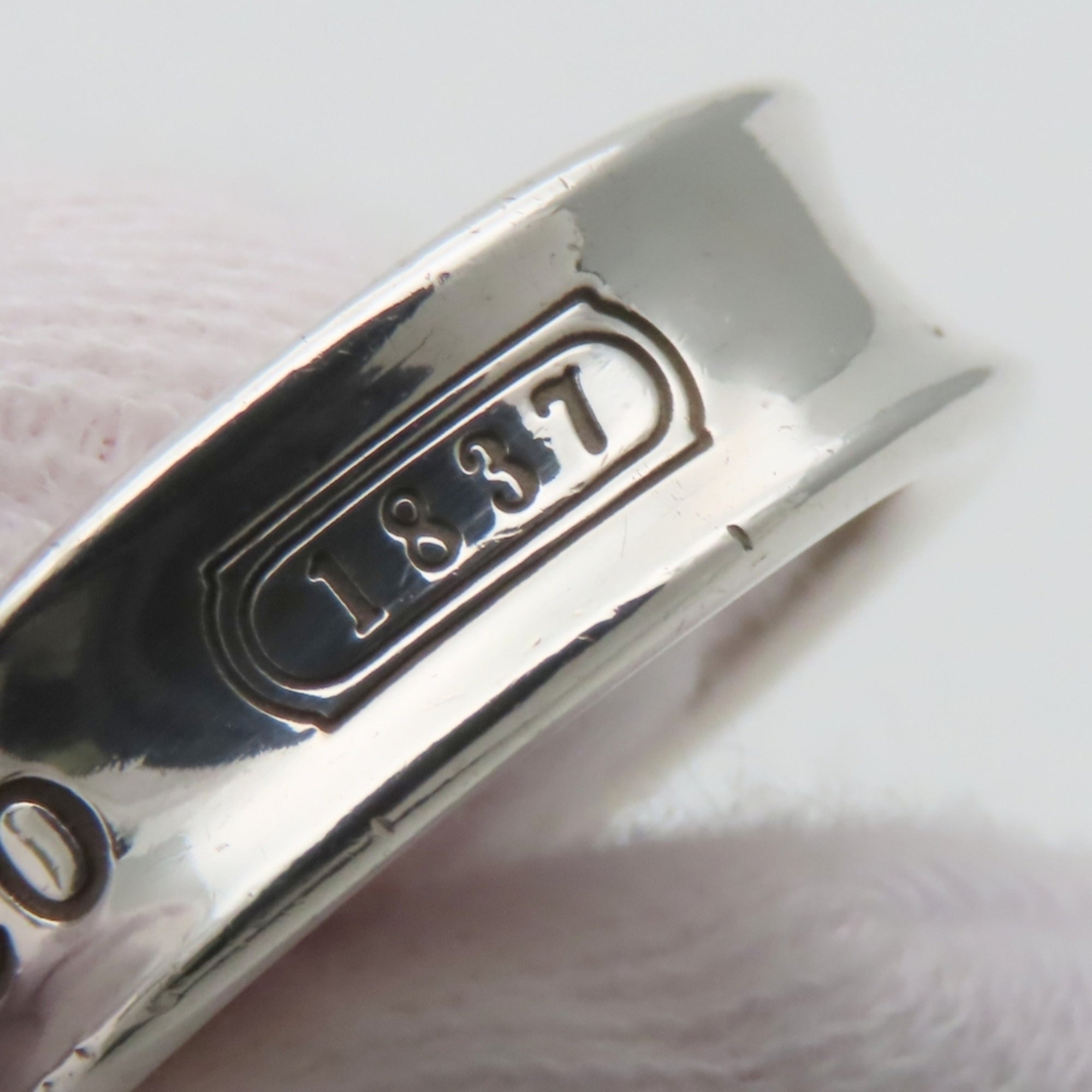 Tiffany Silver Silver 925 Band Ring (Pre-Owned)