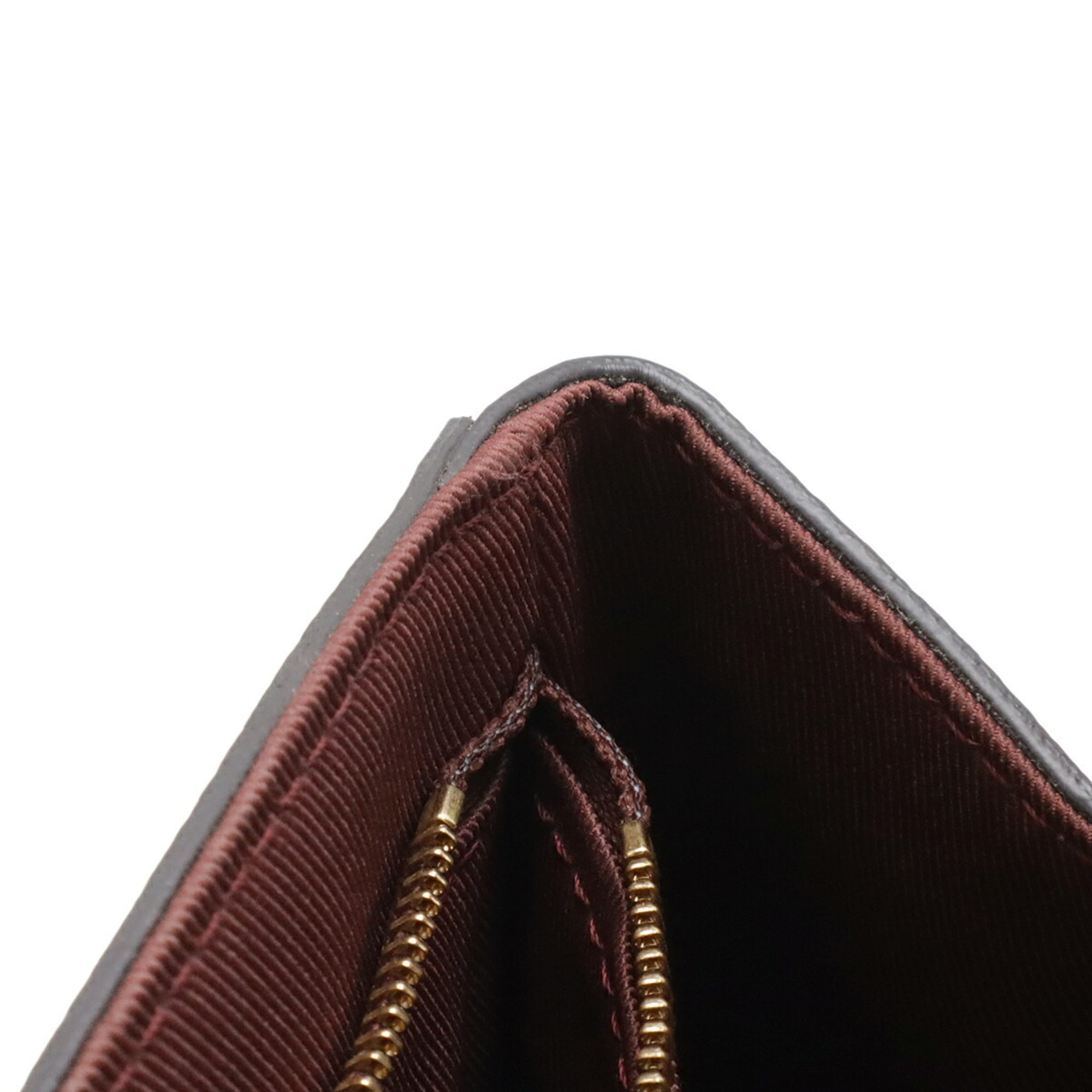 Louis Vuitton Bordeaux Brown Pvc Coated Canvas Leather Handbag Shoulder Bag (Pre-Owned)