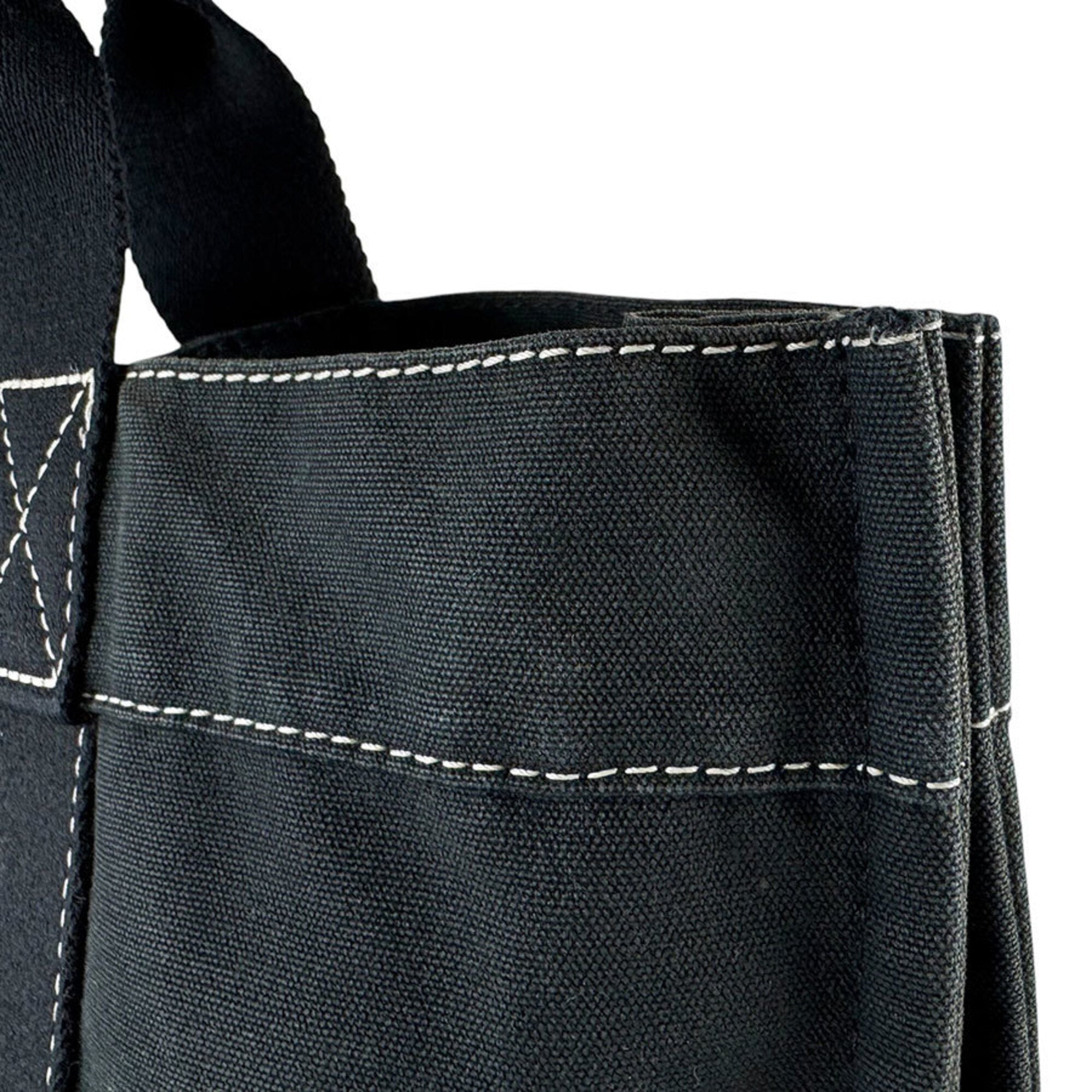 Hermes Black Canvas Handbag (Pre-Owned)