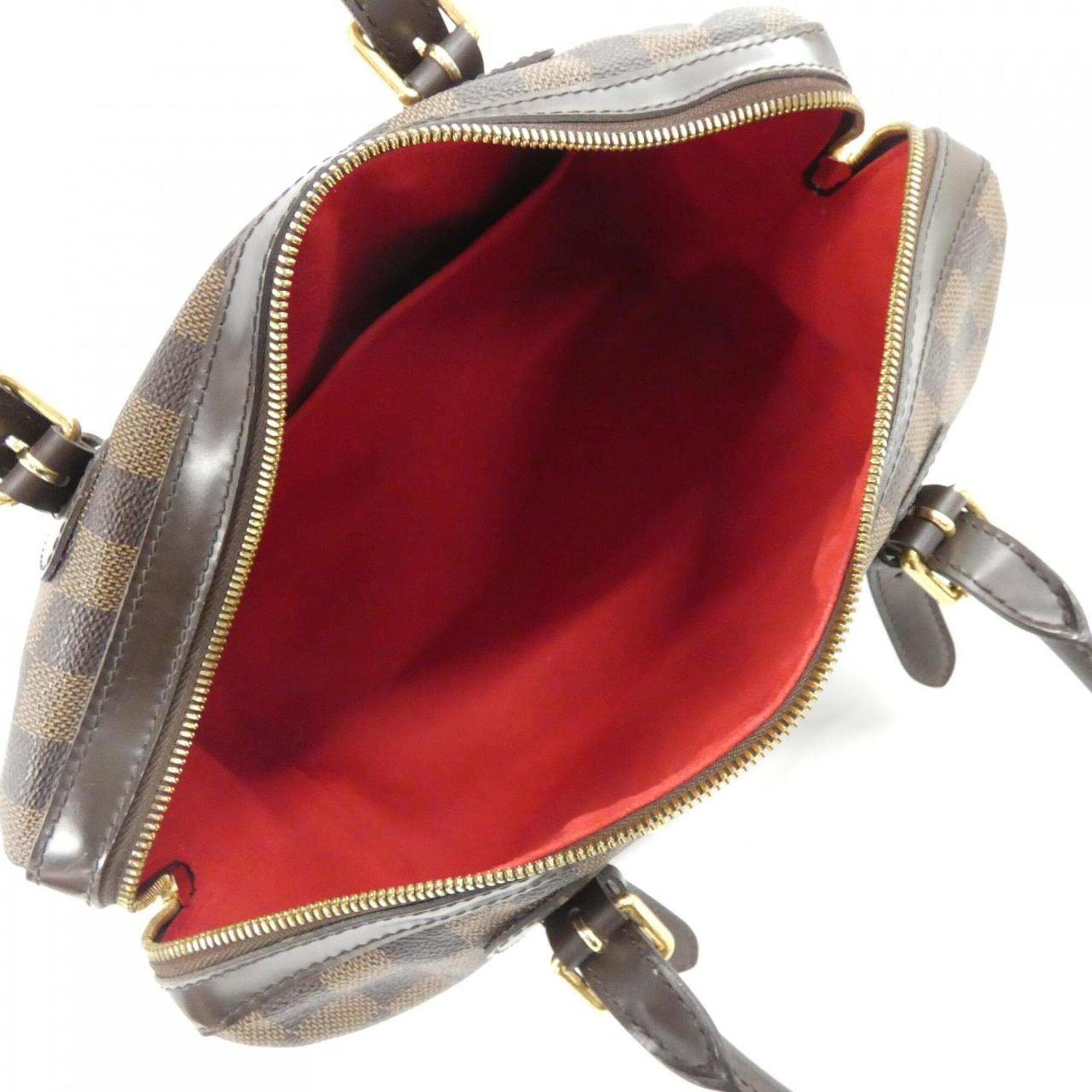 Louis Vuitton Damier Canvas Ebene Damier Canvas Handbag (Pre-Owned)