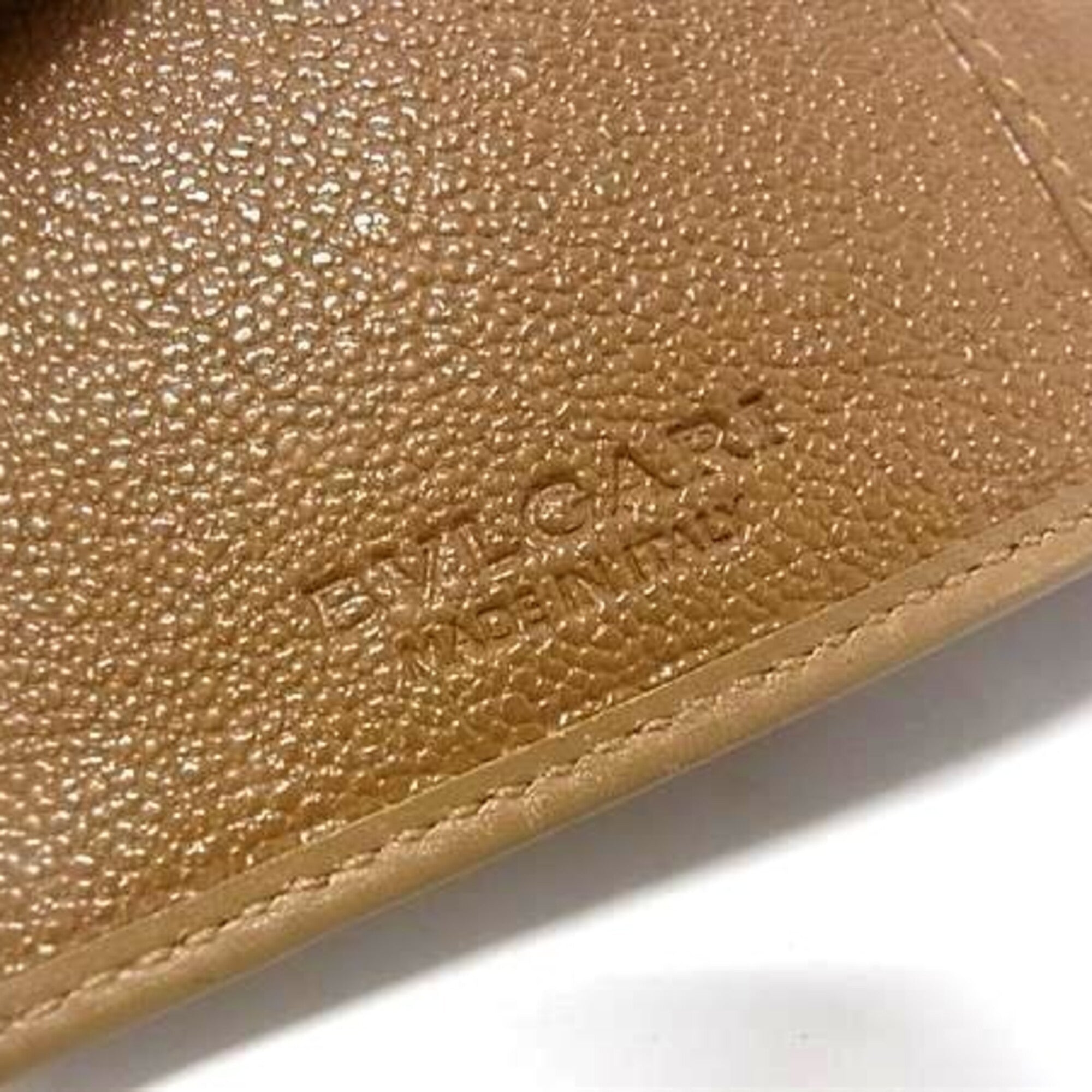 Bvlgari Brown Leather Wallet (Bi-Fold) (Pre-Owned)