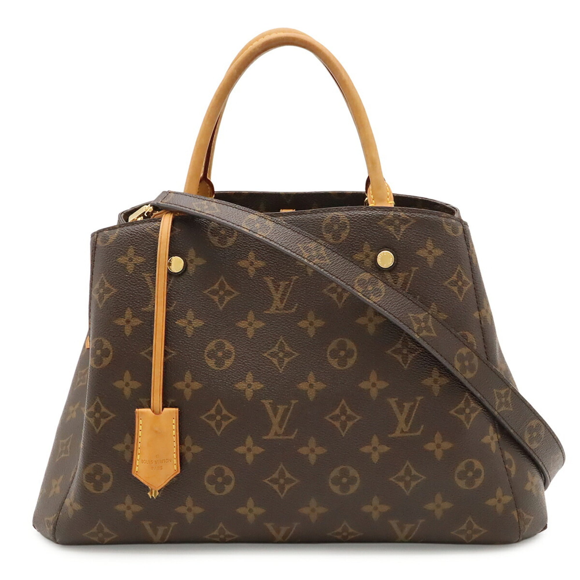 Louis Vuitton Monogram Brown Monogram Handbag Shoulder Bag (Pre-Owned)