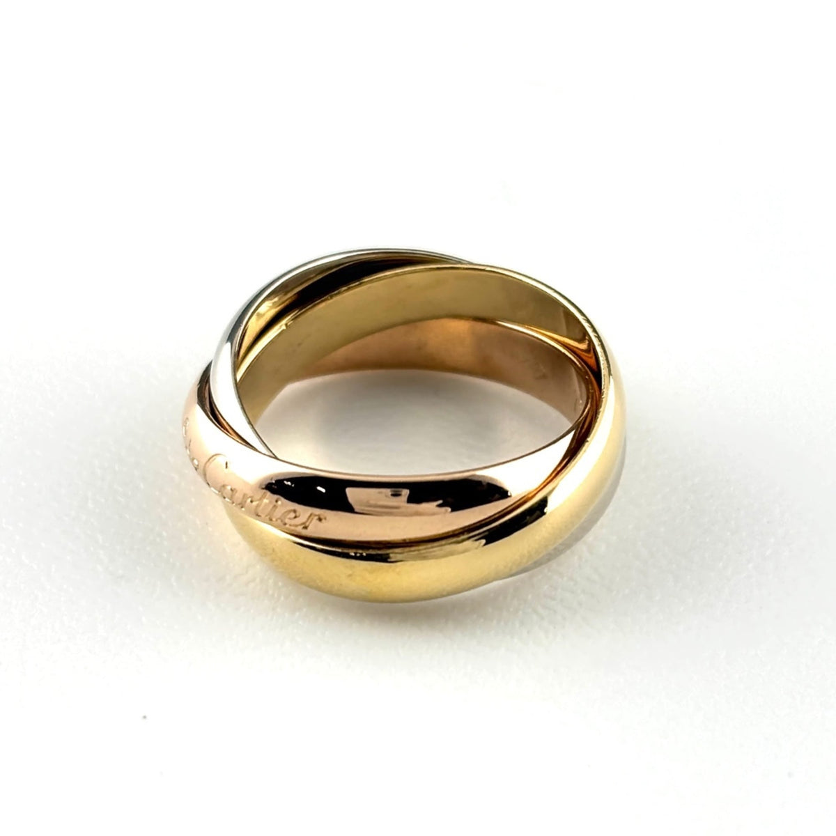 Cartier Yellow Gold (18K) Pink Gold (18K) White Gold (18K) Band Ring (Pre-Owned)