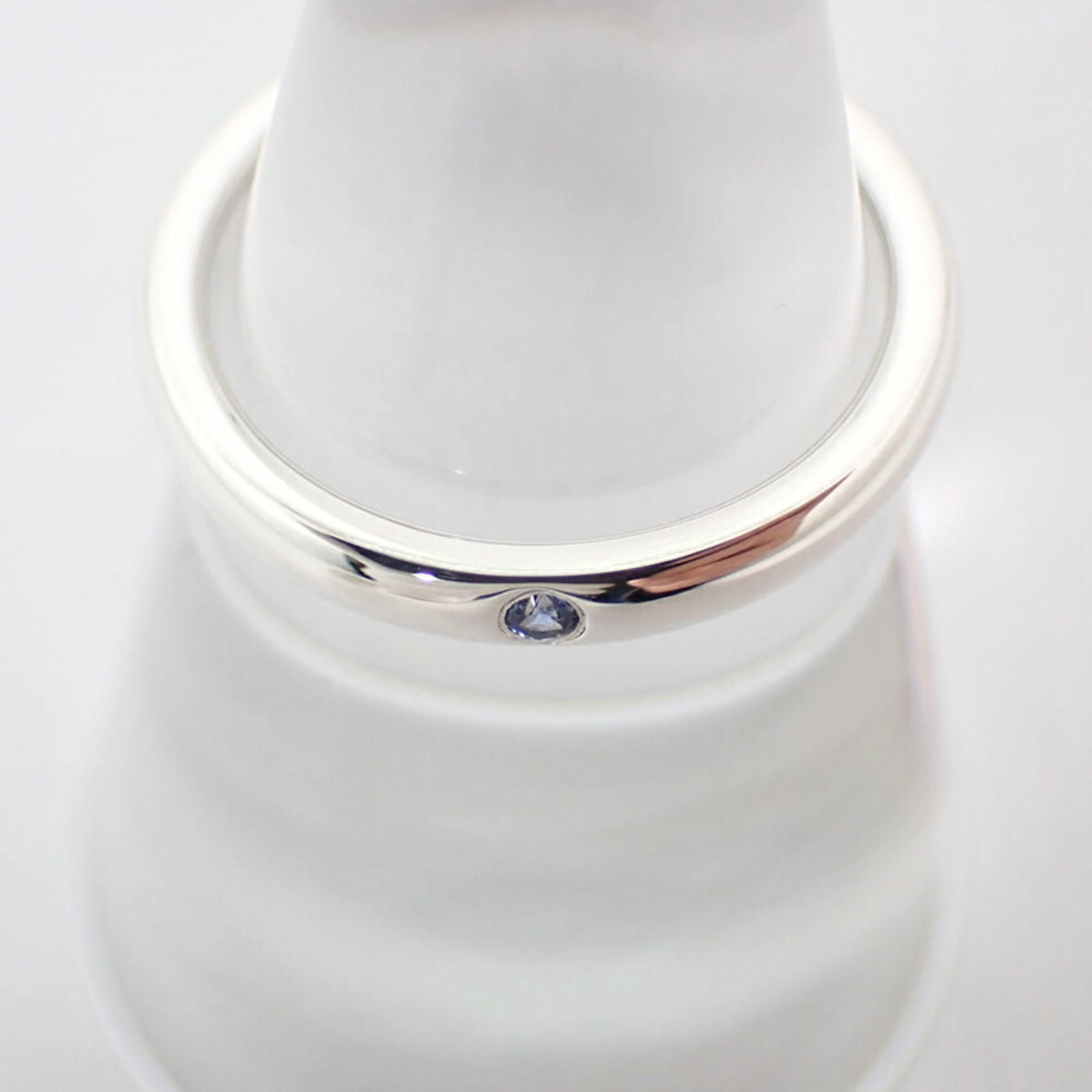 Tiffany Blue Sterling Silver 925 Band Ring (Pre-Owned)