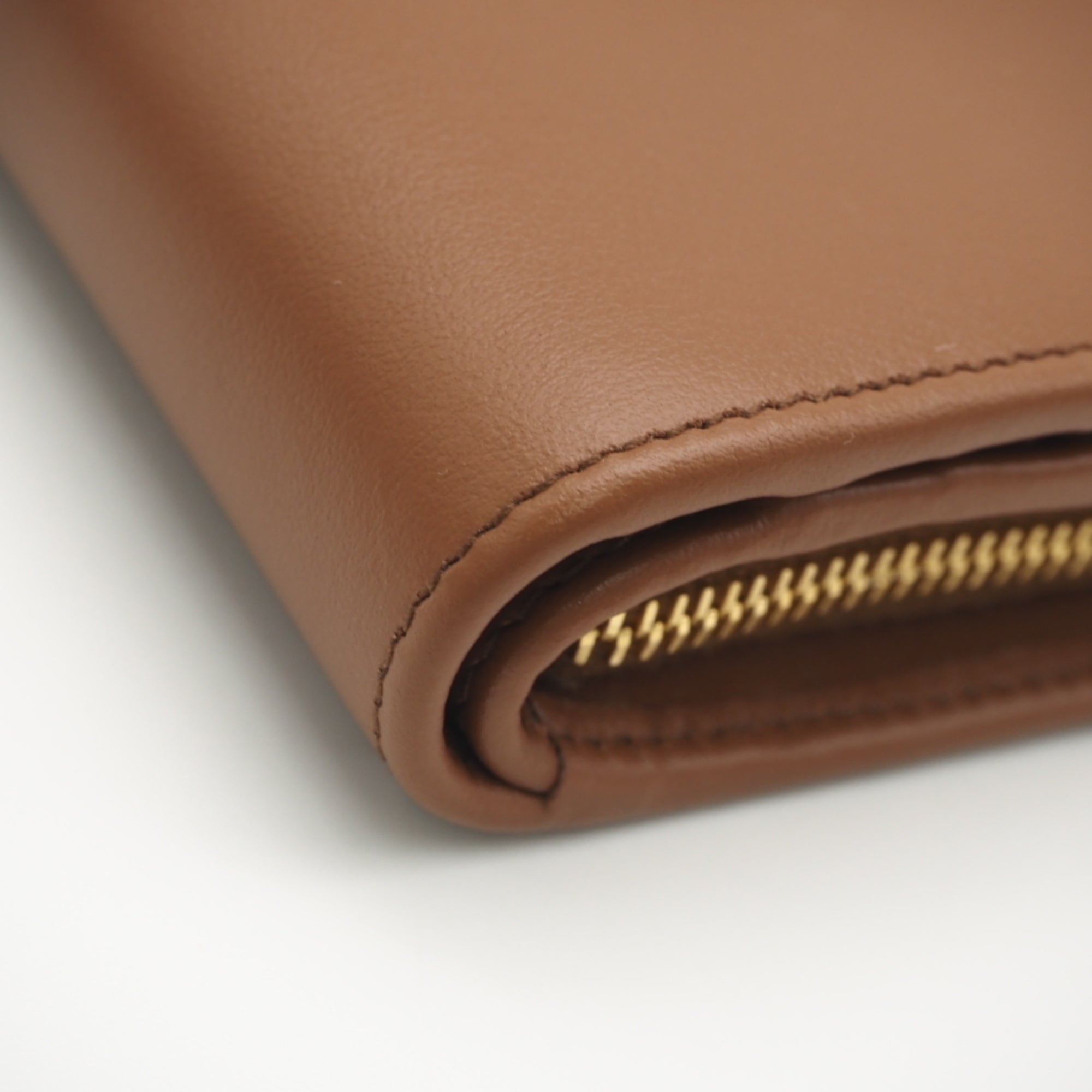 Prada Brown Saffiano Wallet (Bi-Fold) (Pre-Owned)
