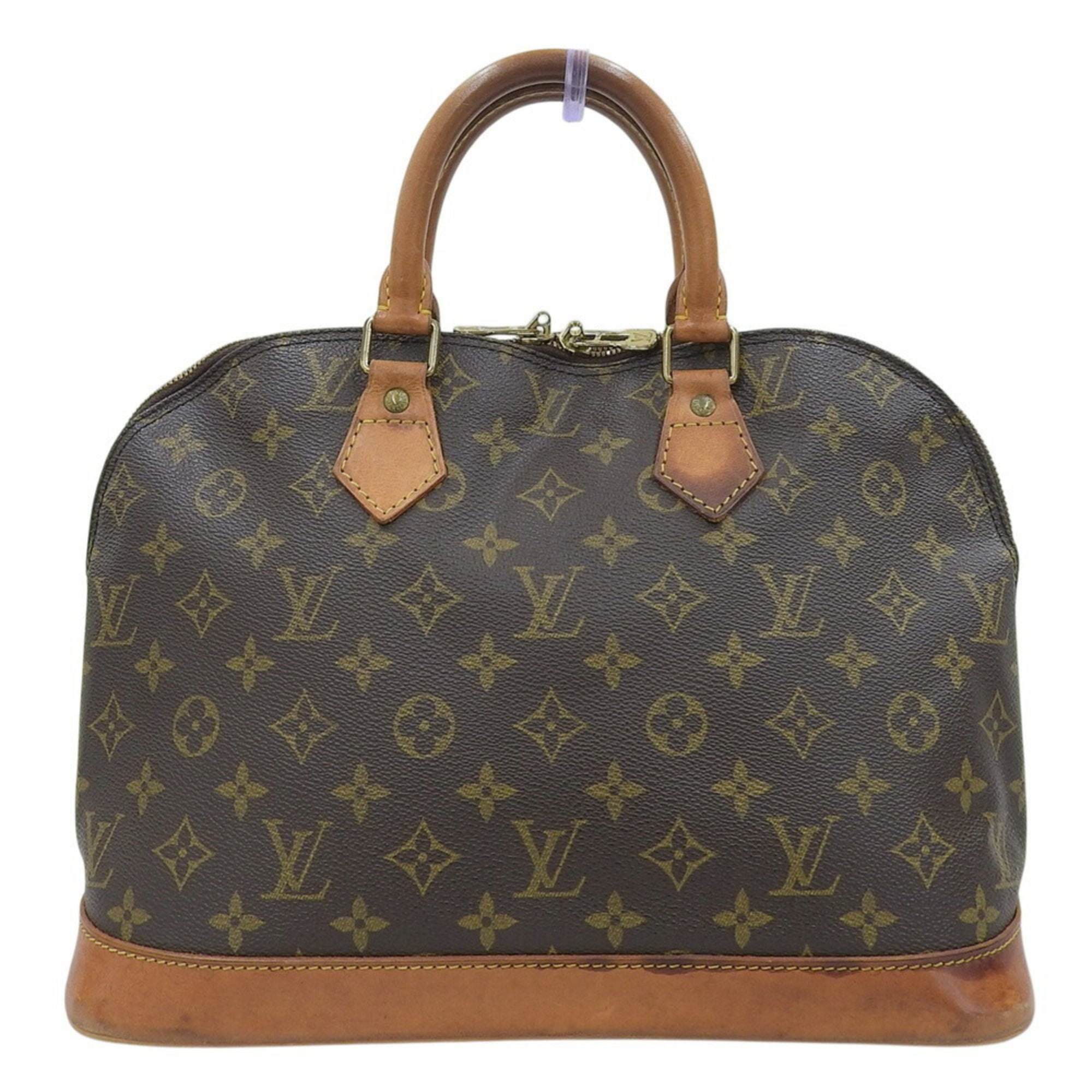 Louis Vuitton Brown Monogram Pvc Leather Handbag (Pre-Owned)