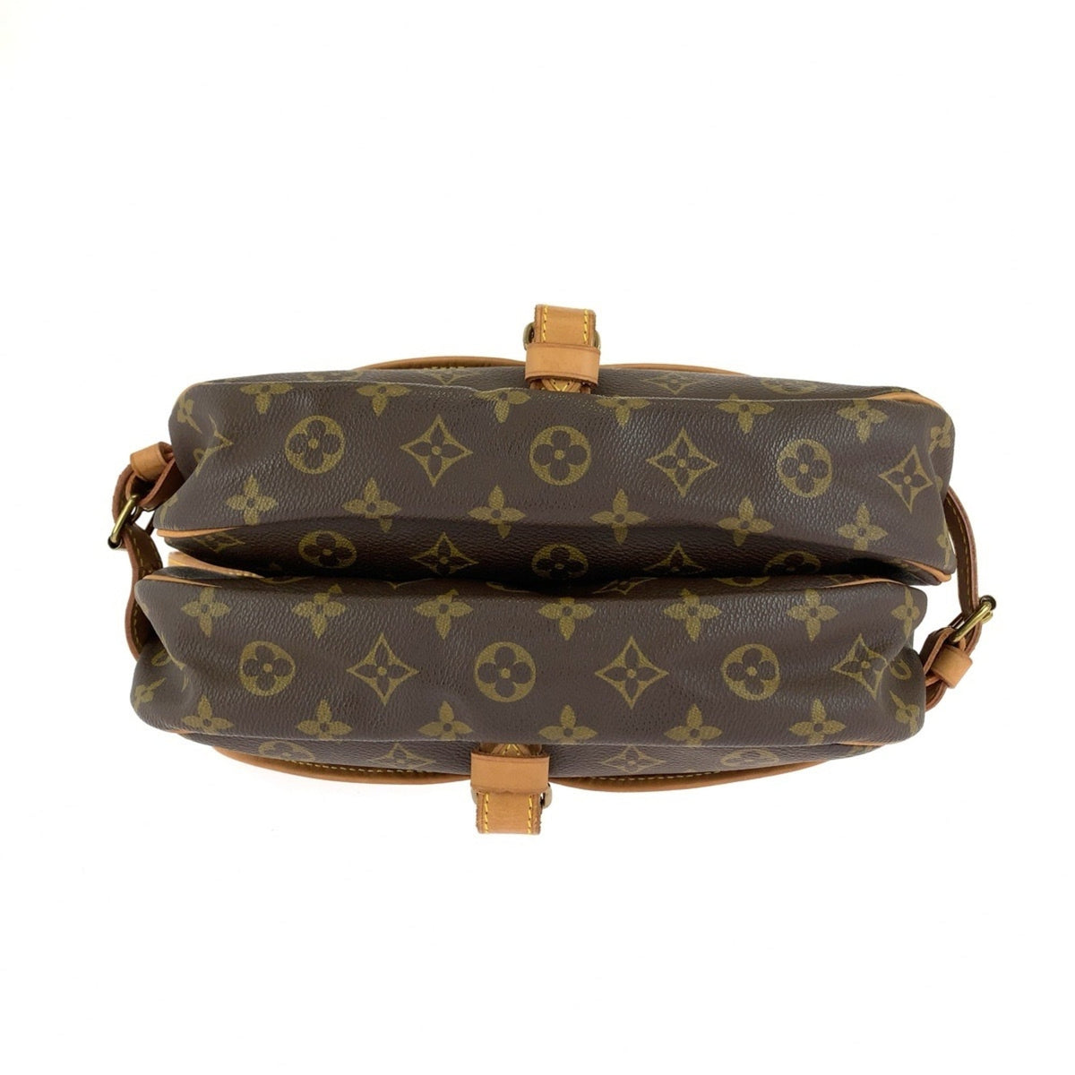 Louis Vuitton Brown Monogram Pvc Messenger Bag Shoulder Bag (Pre-Owned)