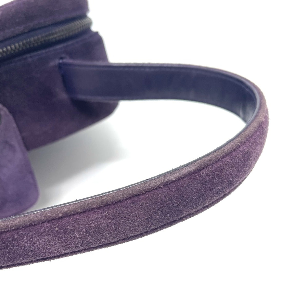 Chanel Purple Leather Handbag (Pre-Owned)