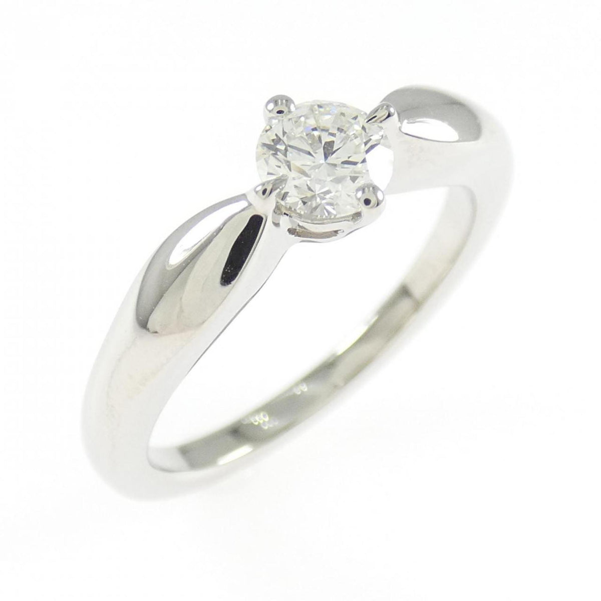 Bvlgari Platinum Platinum 950 Band Ring (Pre-Owned)