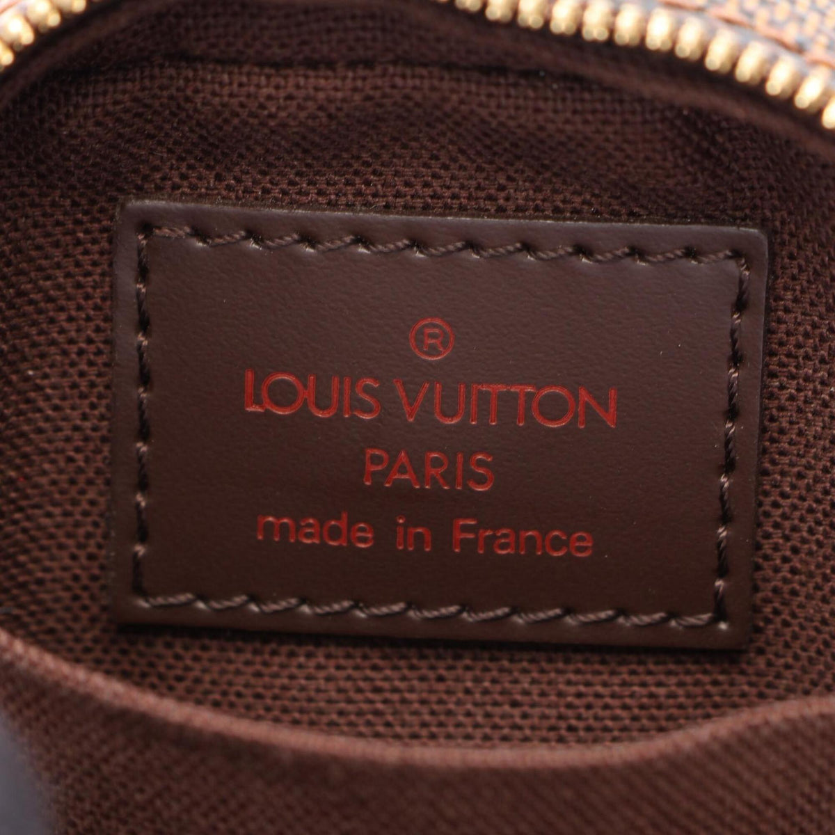 Louis Vuitton Brown Damier Canvas Damier Canvas Leather Pvc Pouch (Pre-Owned)