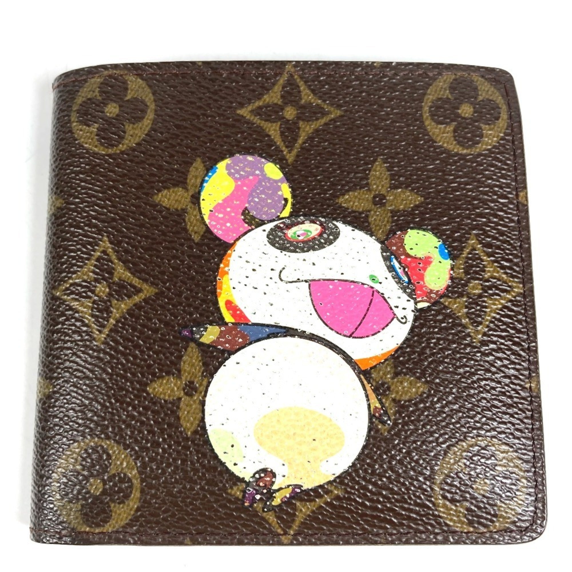 Louis Vuitton Brown Monogram Panda Monogram Wallet (Bi-Fold) (Pre-Owned)