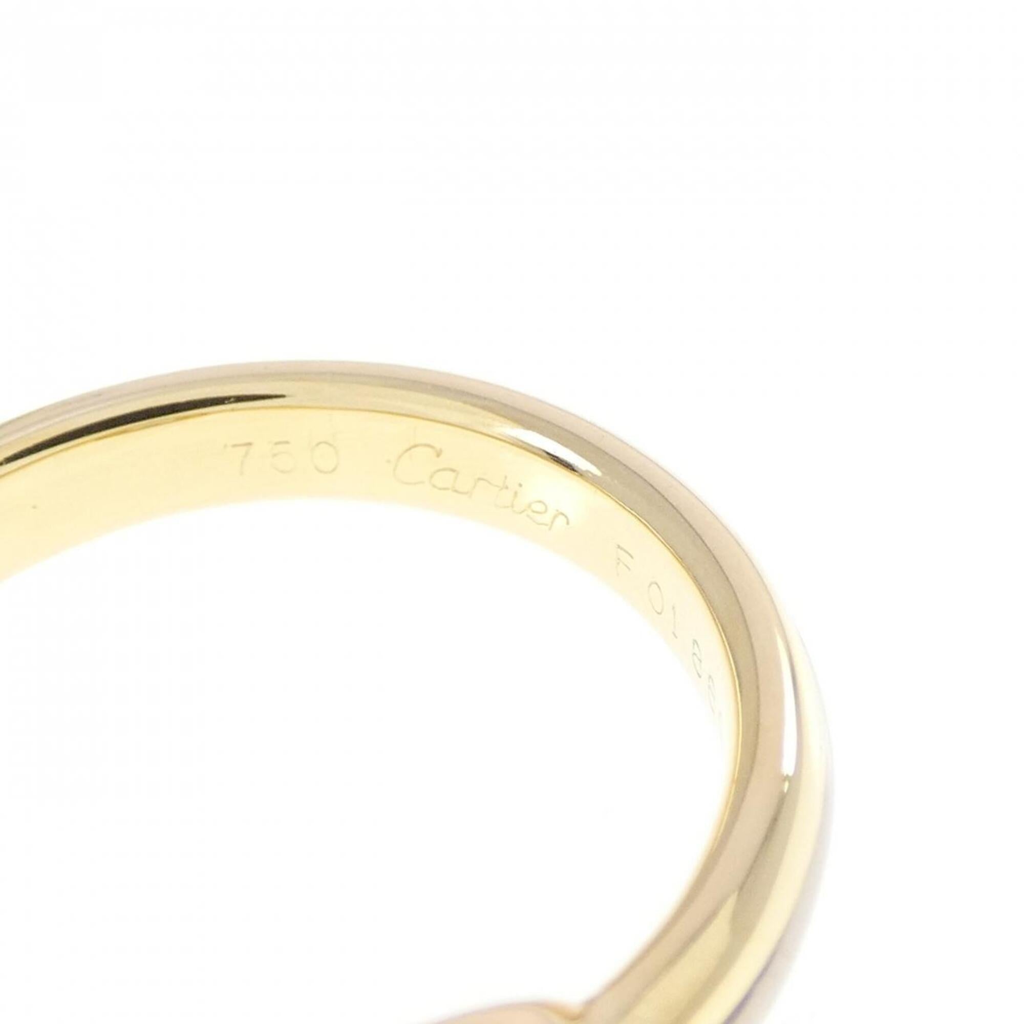 Cartier Pink Gold White Gold Yellow Gold Yellow Gold (18K) Pink Gold (18K) White Gold (18K) Band Ring (Pre-Owned)