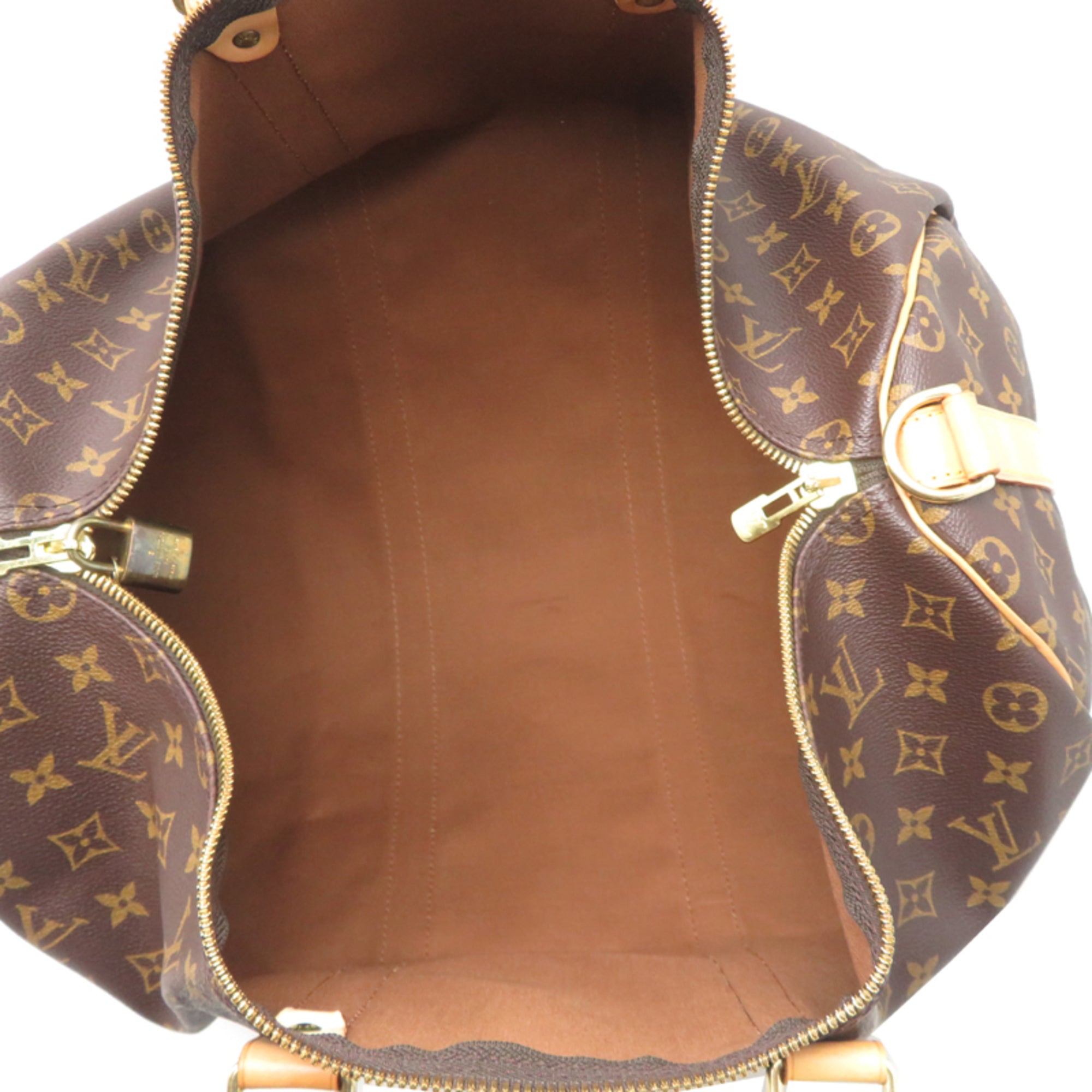 Louis Vuitton Brown Monogram Boston Bag (Pre-Owned)