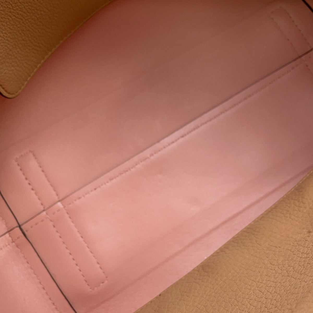 Burberry Brown Multi-Color Leather Handbag Tote Bag (Pre-Owned)