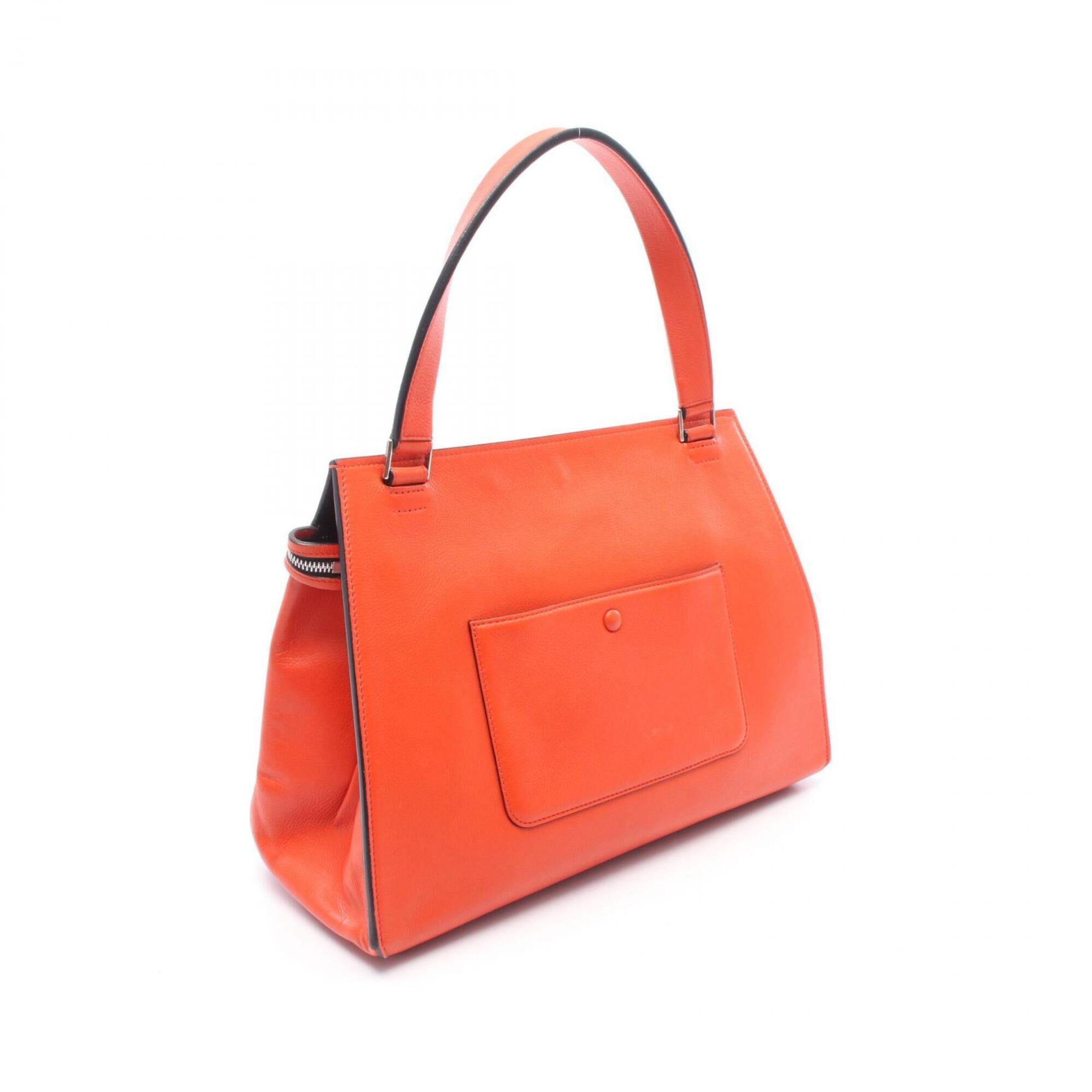 Celine Orange Leather Handbag (Pre-Owned)