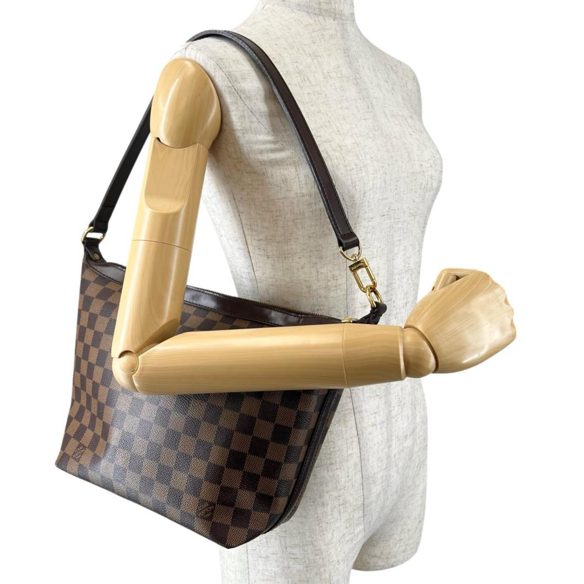 Louis Vuitton Damier Brown Damier Canvas Handbag (Pre-Owned)