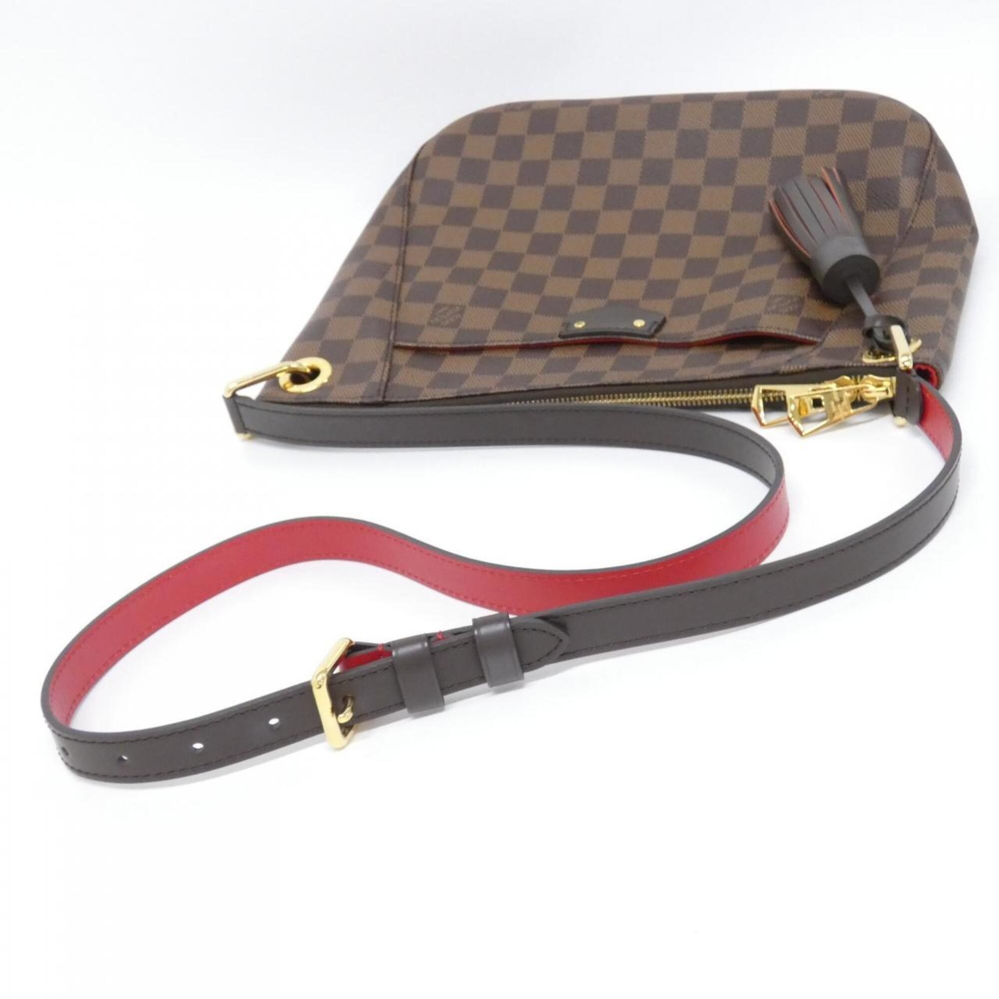 Louis Vuitton Damier Canvas Ebene Coated Canvas Shoulder Bag (Pre-Owned)