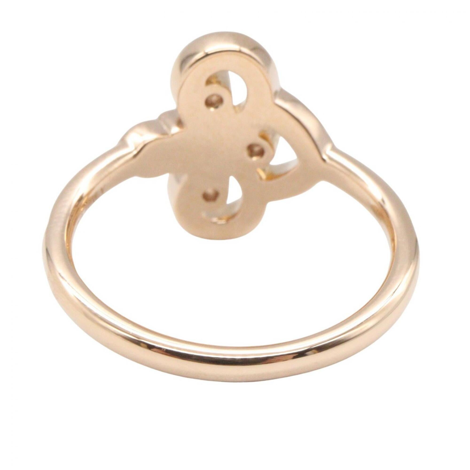 Tiffany Gold Clear Pink Gold (18K) Band Ring (Pre-Owned)
