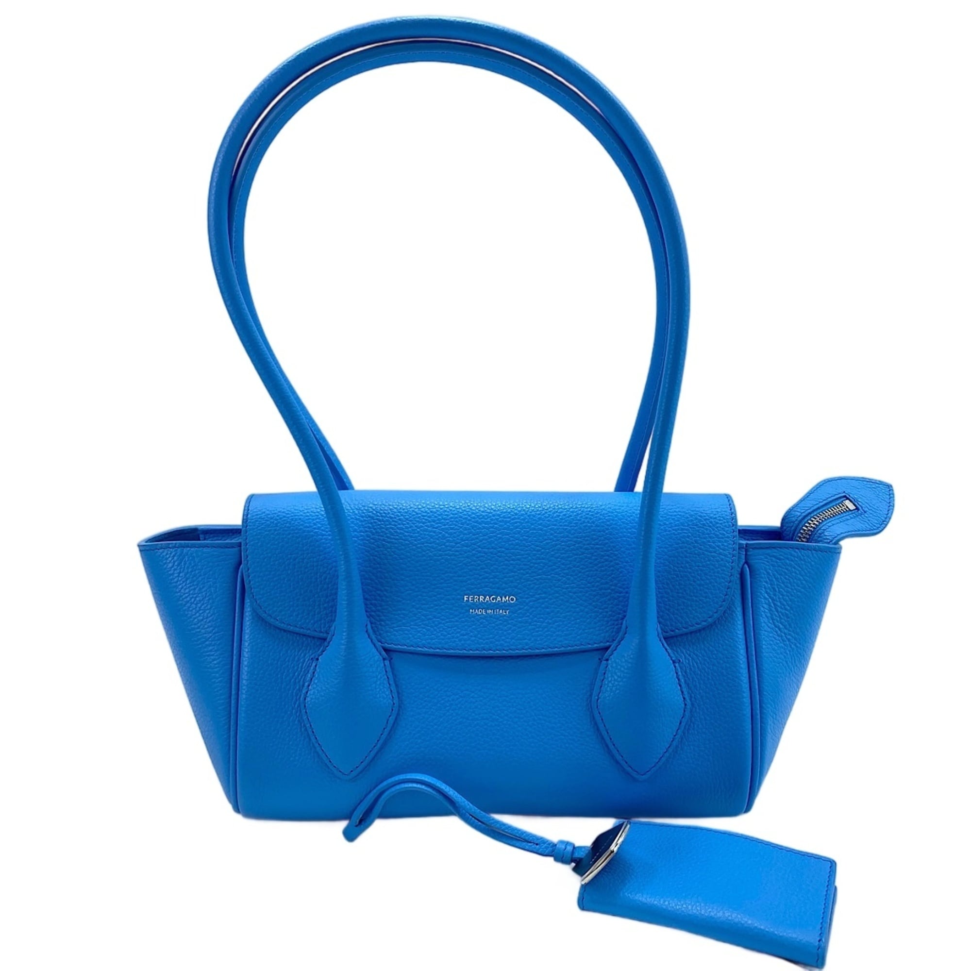 Salvatore Ferragamo Blue Handbag (Pre-Owned)