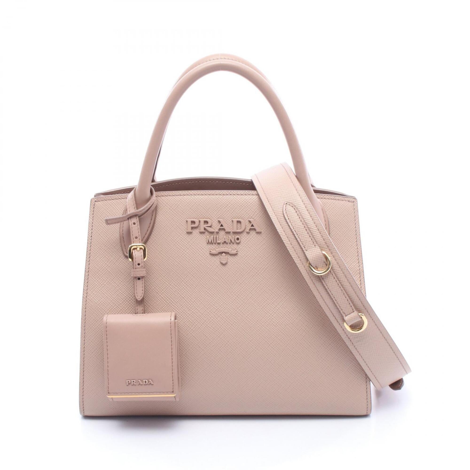 Prada Pink Leather Handbag (Pre-Owned)