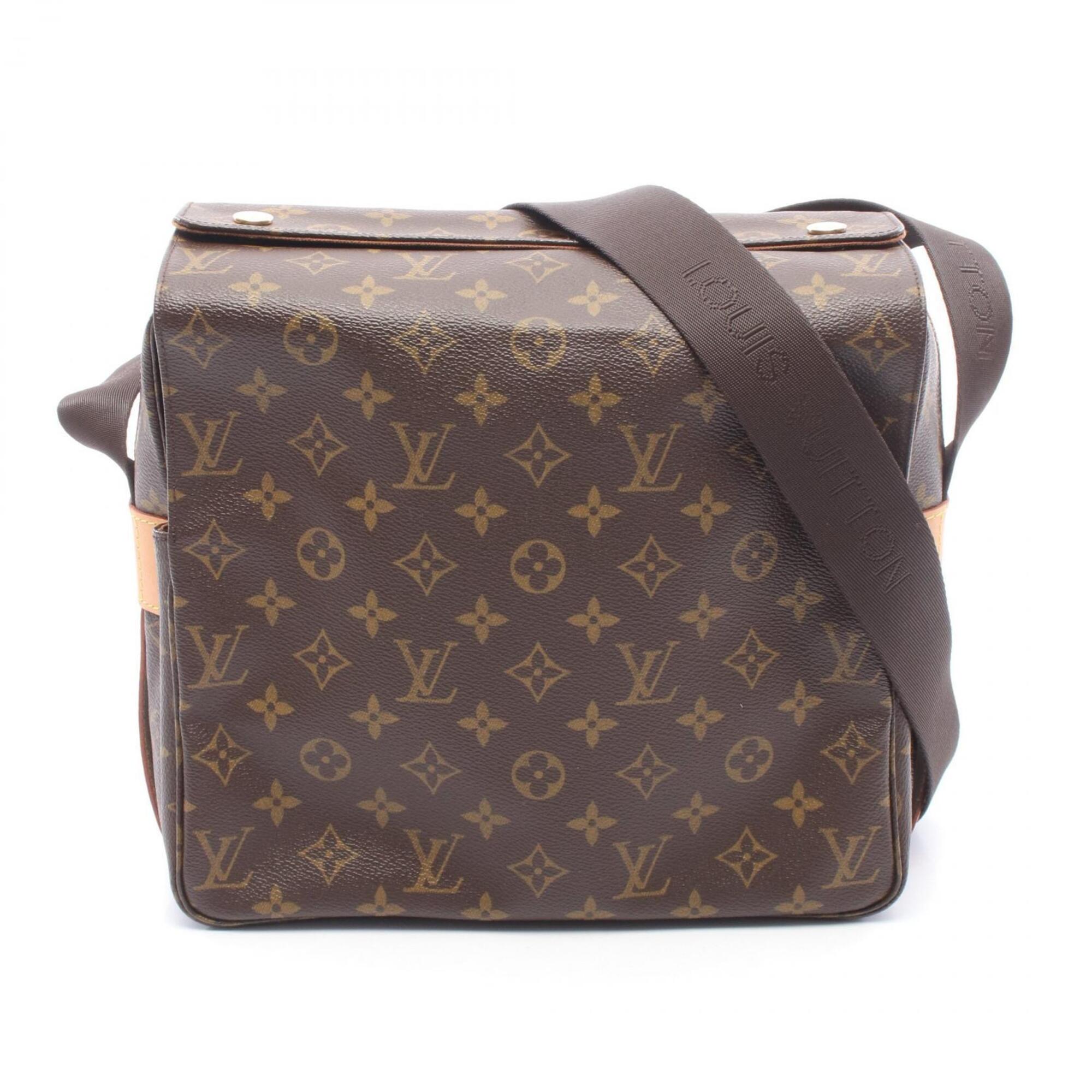 Louis Vuitton Brown Pvc Leather Handbag Shoulder Bag (Pre-Owned)
