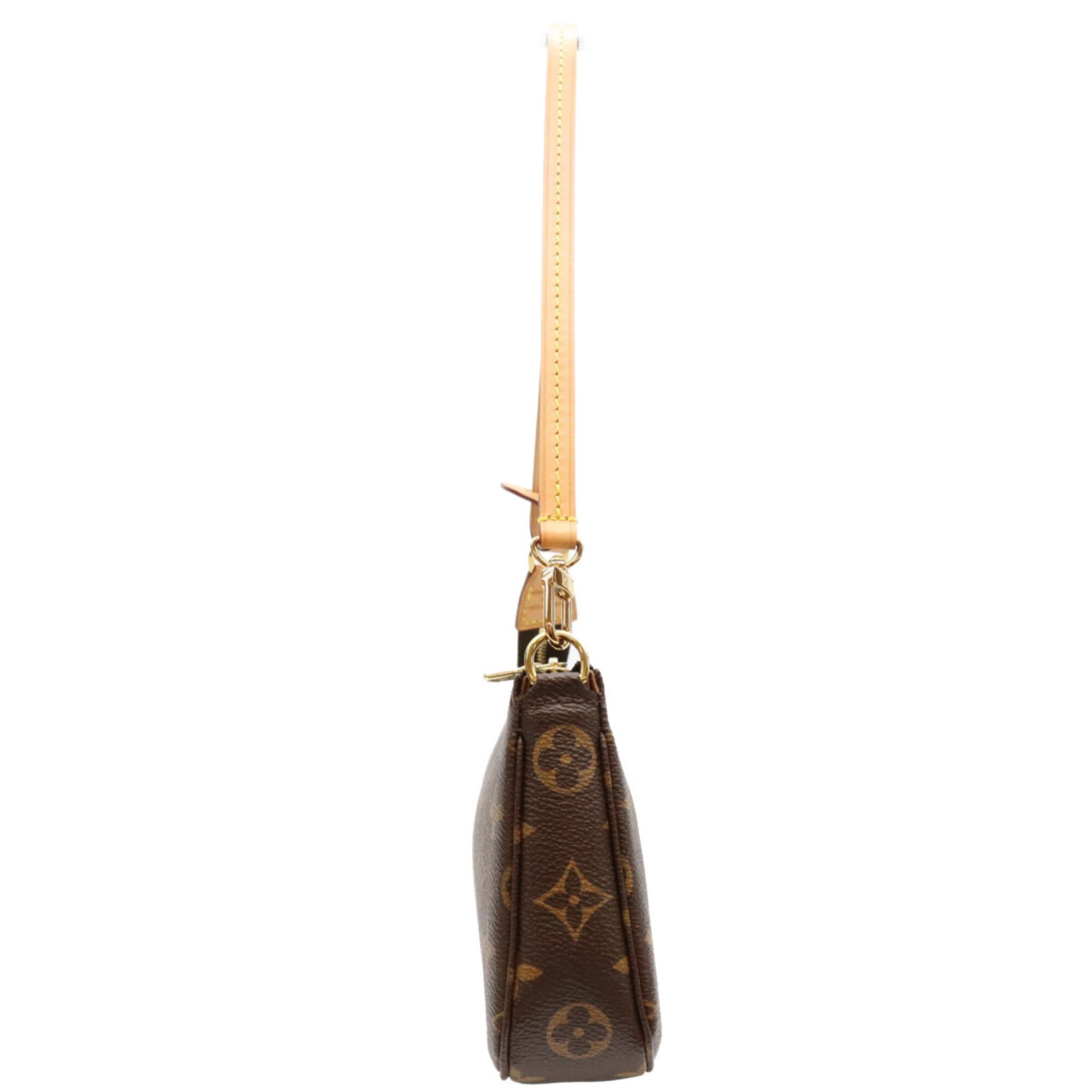 Louis Vuitton Brown Monogram Handbag Shoulder Bag (Pre-Owned)