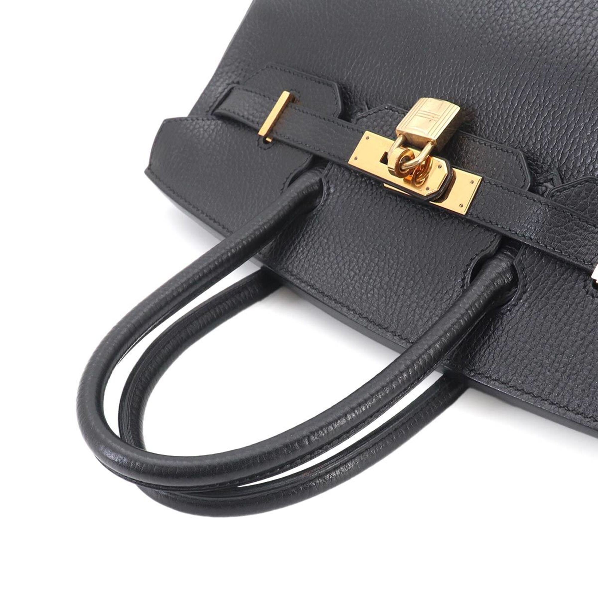 Hermes Birkin Black Ardennes Leather Handbag (Pre-Owned)