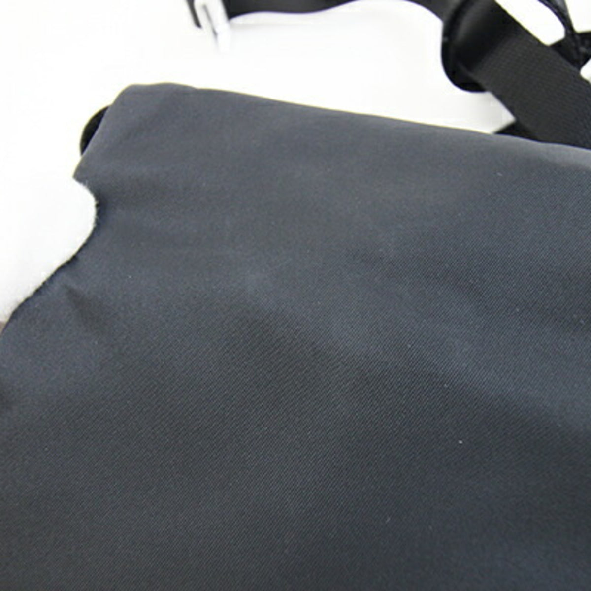 Prada Black Nylon Pochette Shoulder Bag (Pre-Owned)