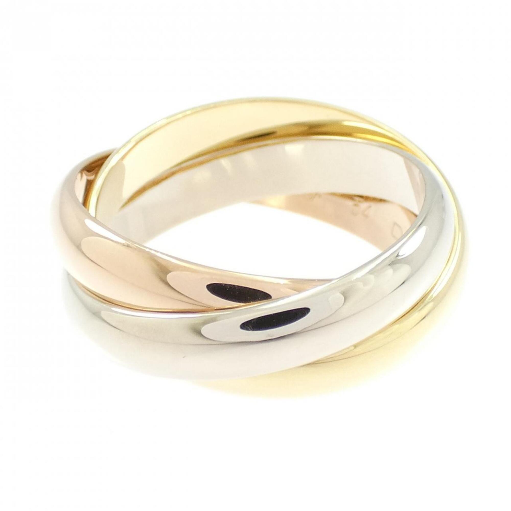 Cartier Trinity Yellow Gold (18K) Pink Gold (18K) White Gold (18K) Band Ring (Pre-Owned)