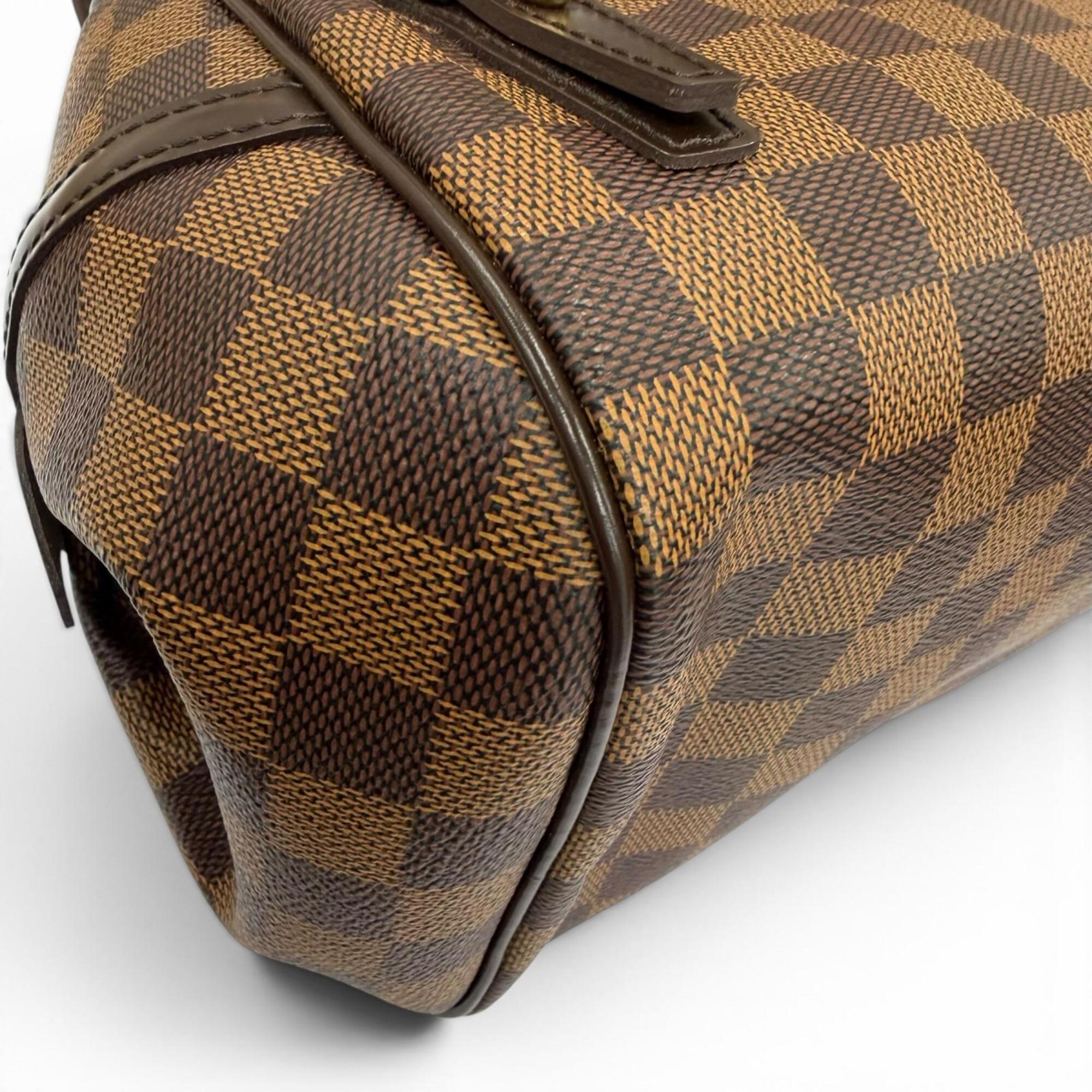Louis Vuitton Brown Damier Canvas Handbag (Pre-Owned)