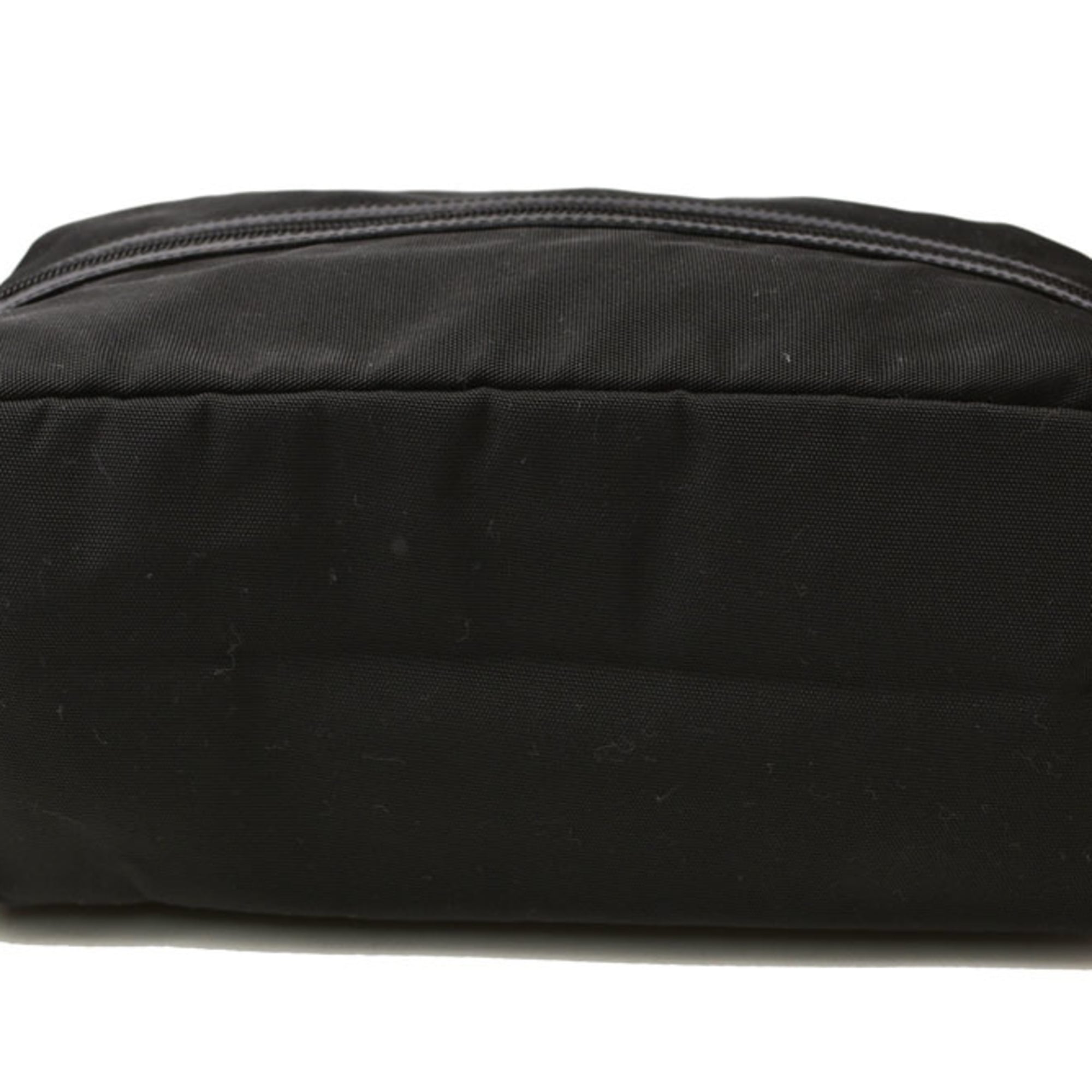 Gucci Black Nylon Canvas Clutch Bag Pouch (Pre-Owned)