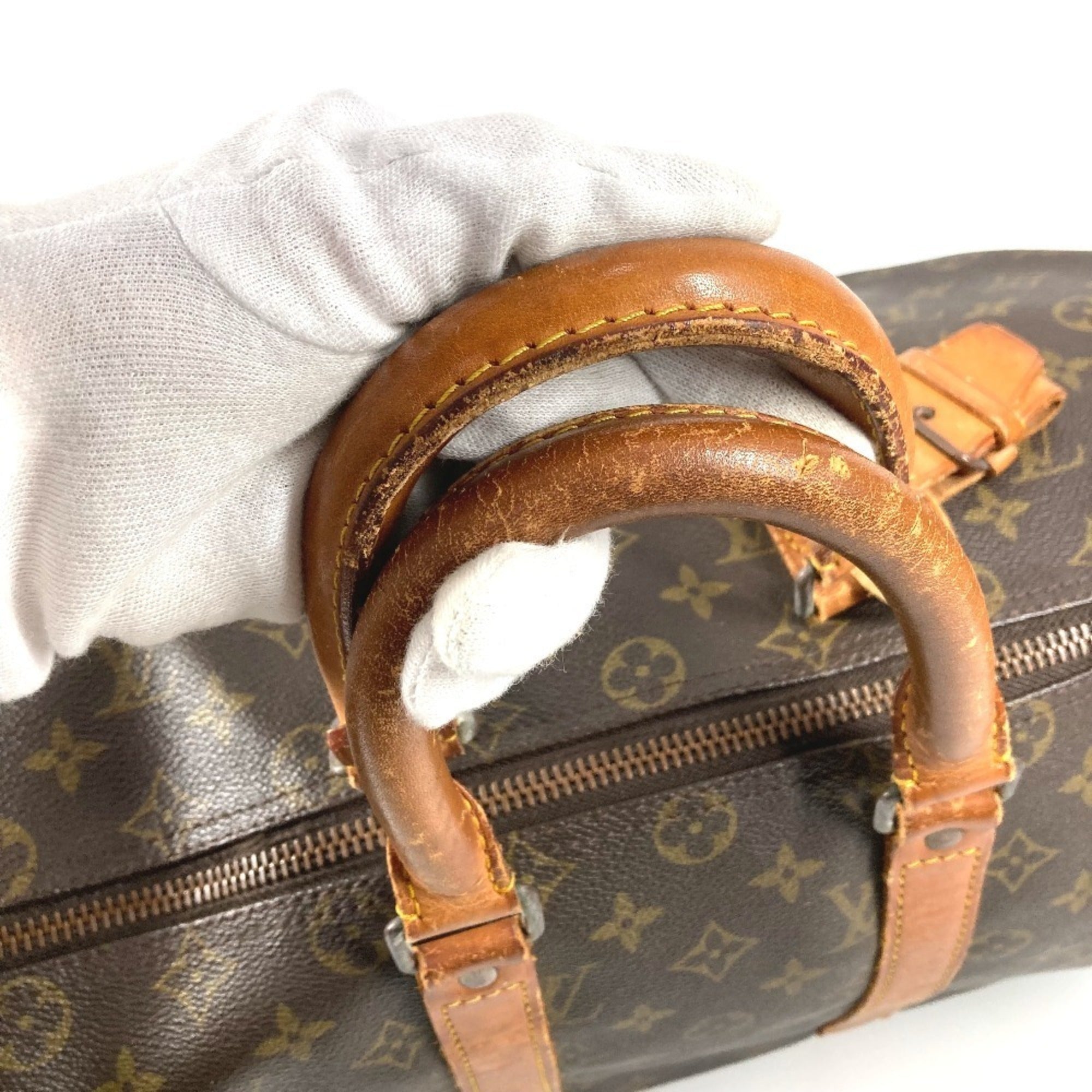 Louis Vuitton Monogram Brown Monogram Boston Bag Handbag (Pre-Owned)
