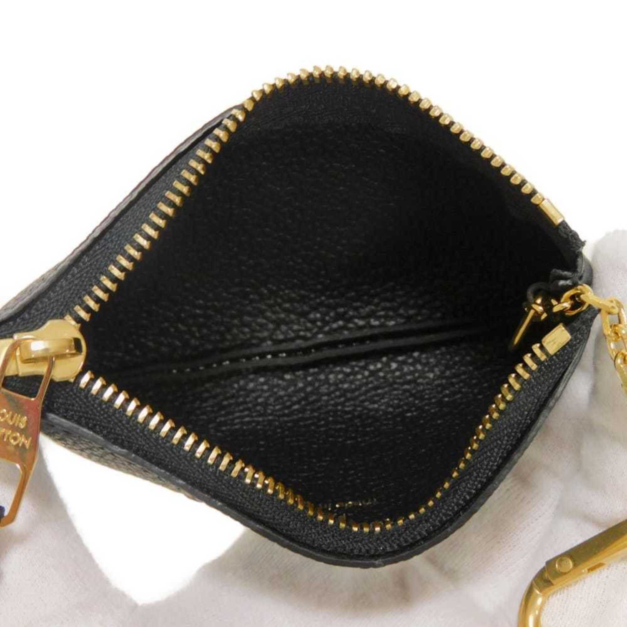 Louis Vuitton Black Noir Monogram Empreinte Leather Coin Purse/Coin Case (Pre-Owned)
