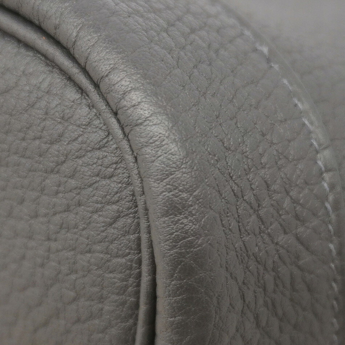 Hermes Gray Negonda Leather Handbag (Pre-Owned)