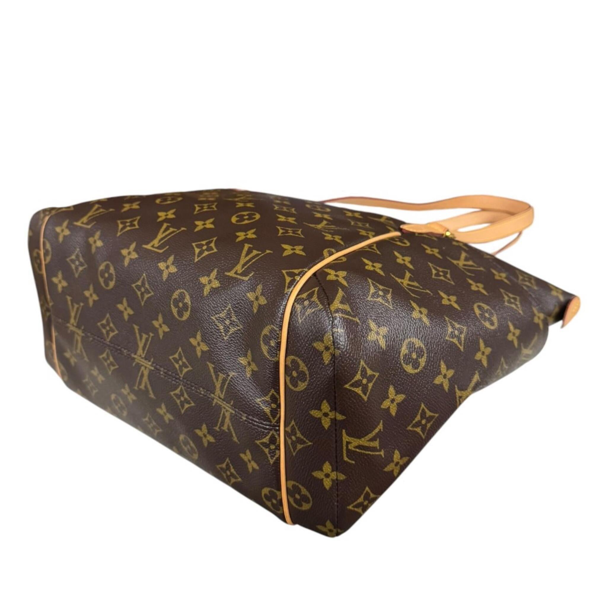 Louis Vuitton Monogram Brown Monogram Tote Bag (Pre-Owned)