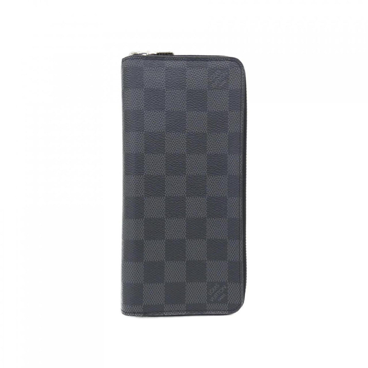 Louis Vuitton Dark Gray Graphite Coated Canvas Long Wallet (Bi-Fold) (Pre-Owned)