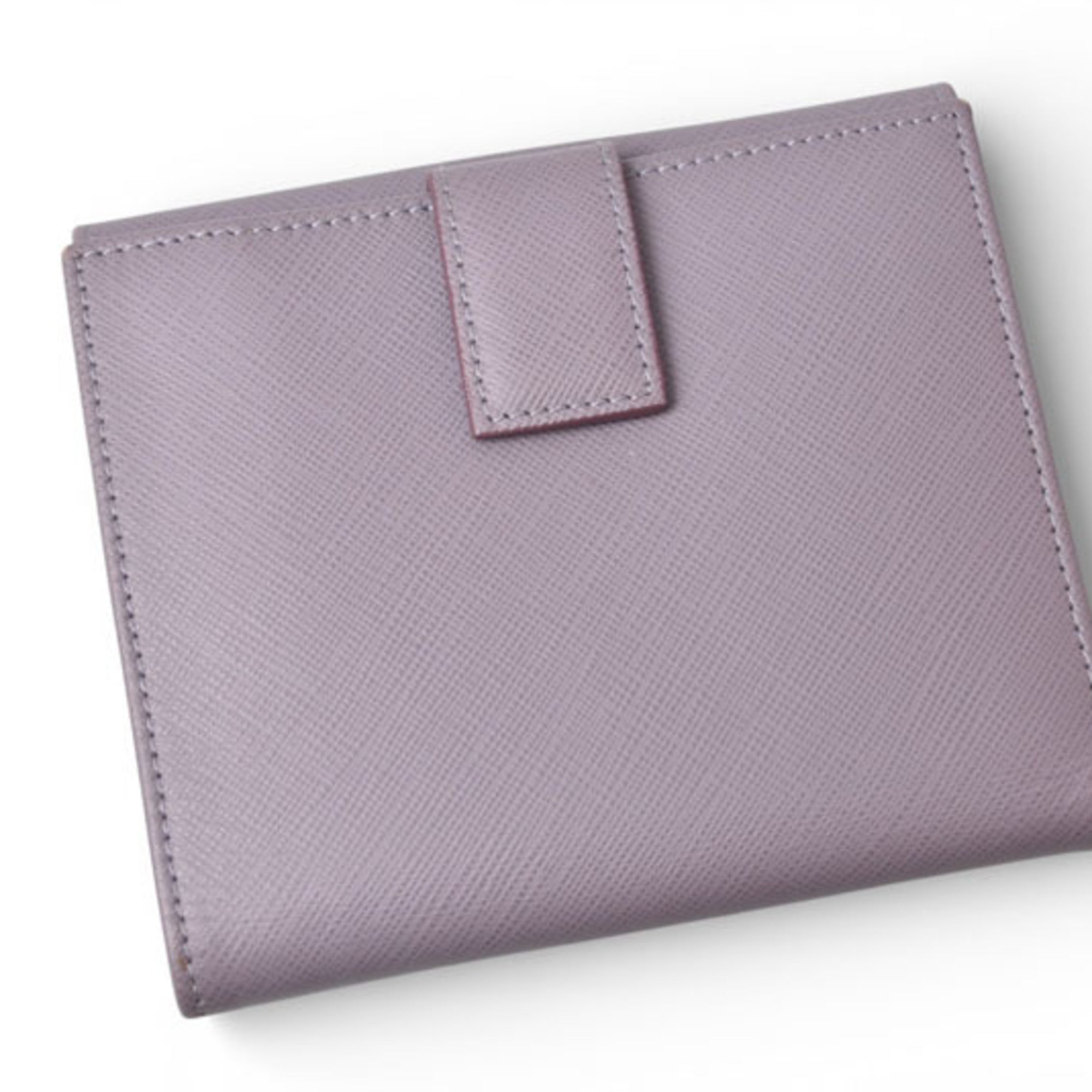 Salvatore Ferragamo Gancini Leather Wallet (Tri-Fold) (Pre-Owned)