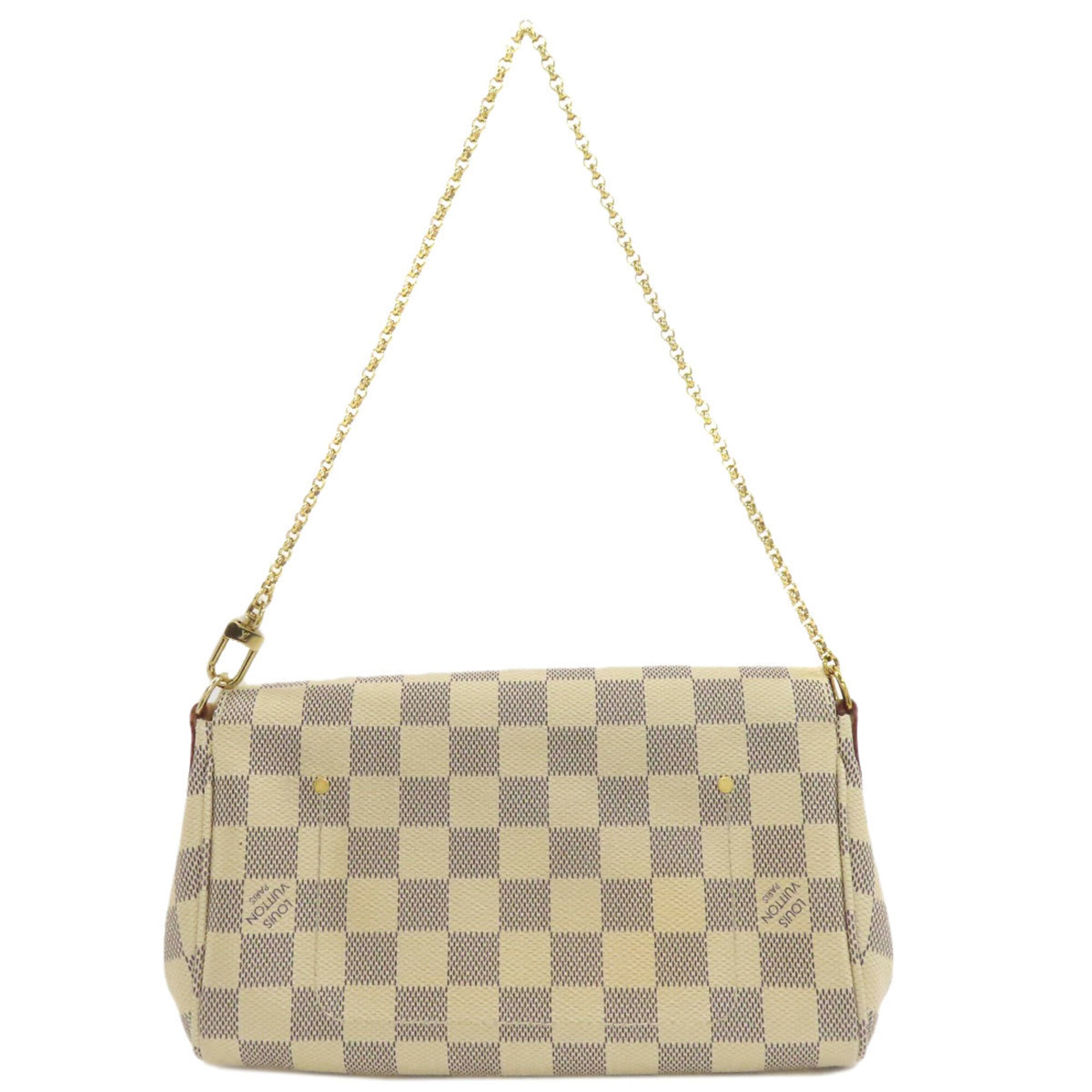 Louis Vuitton Damier Azur Damier Canvas Handbag (Pre-Owned)