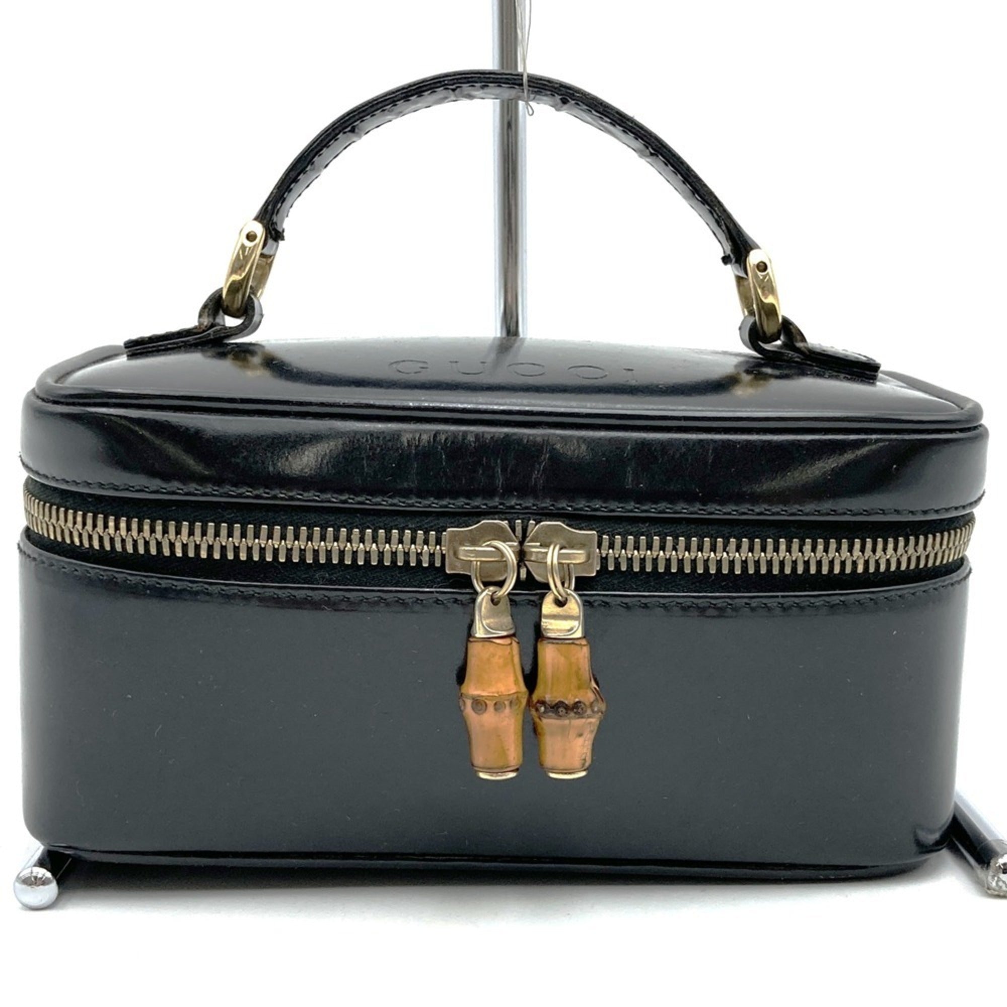 Gucci Leather Vanity Bag (Pre-Owned)