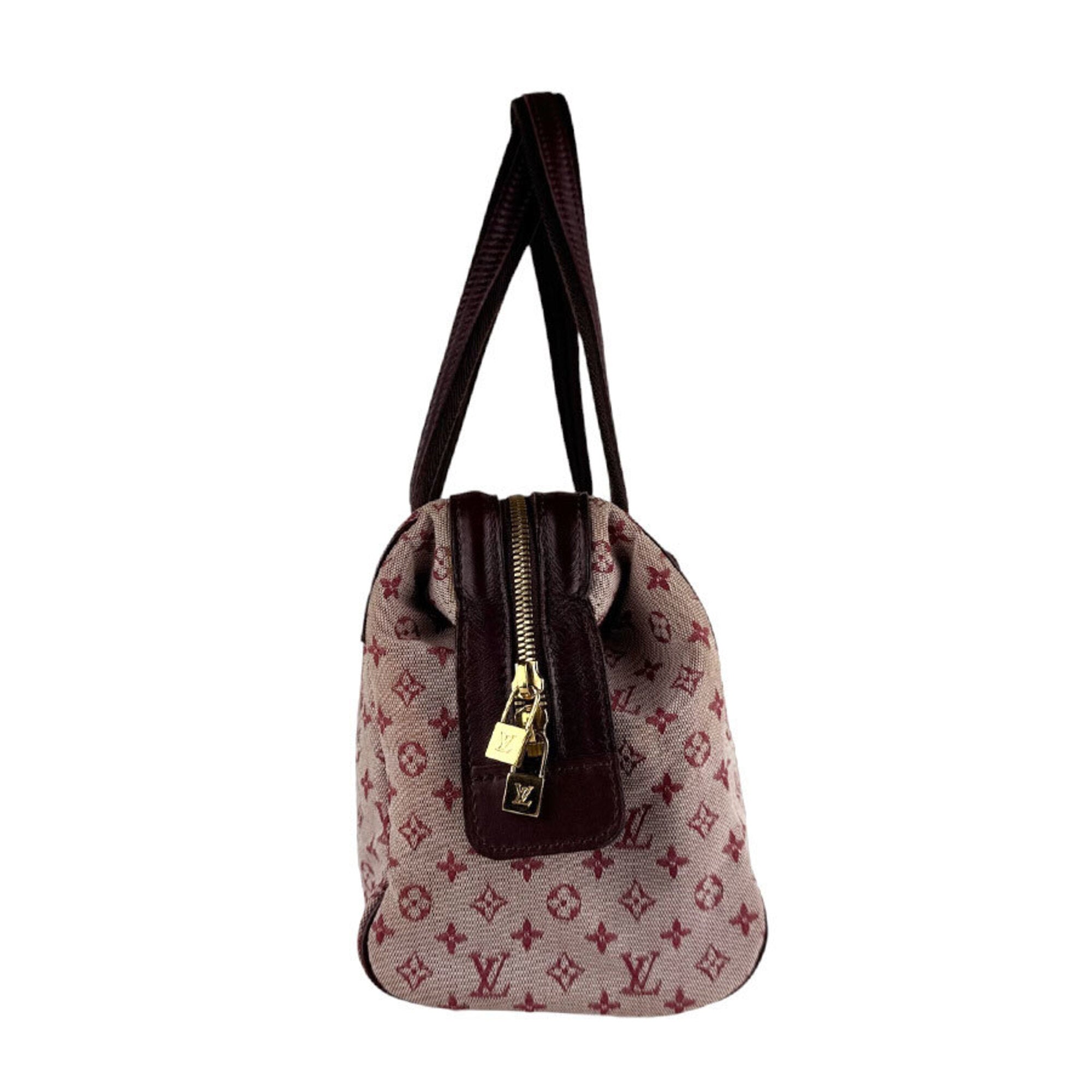 Louis Vuitton Burgundy Monogram Mini Handbag (Pre-Owned)