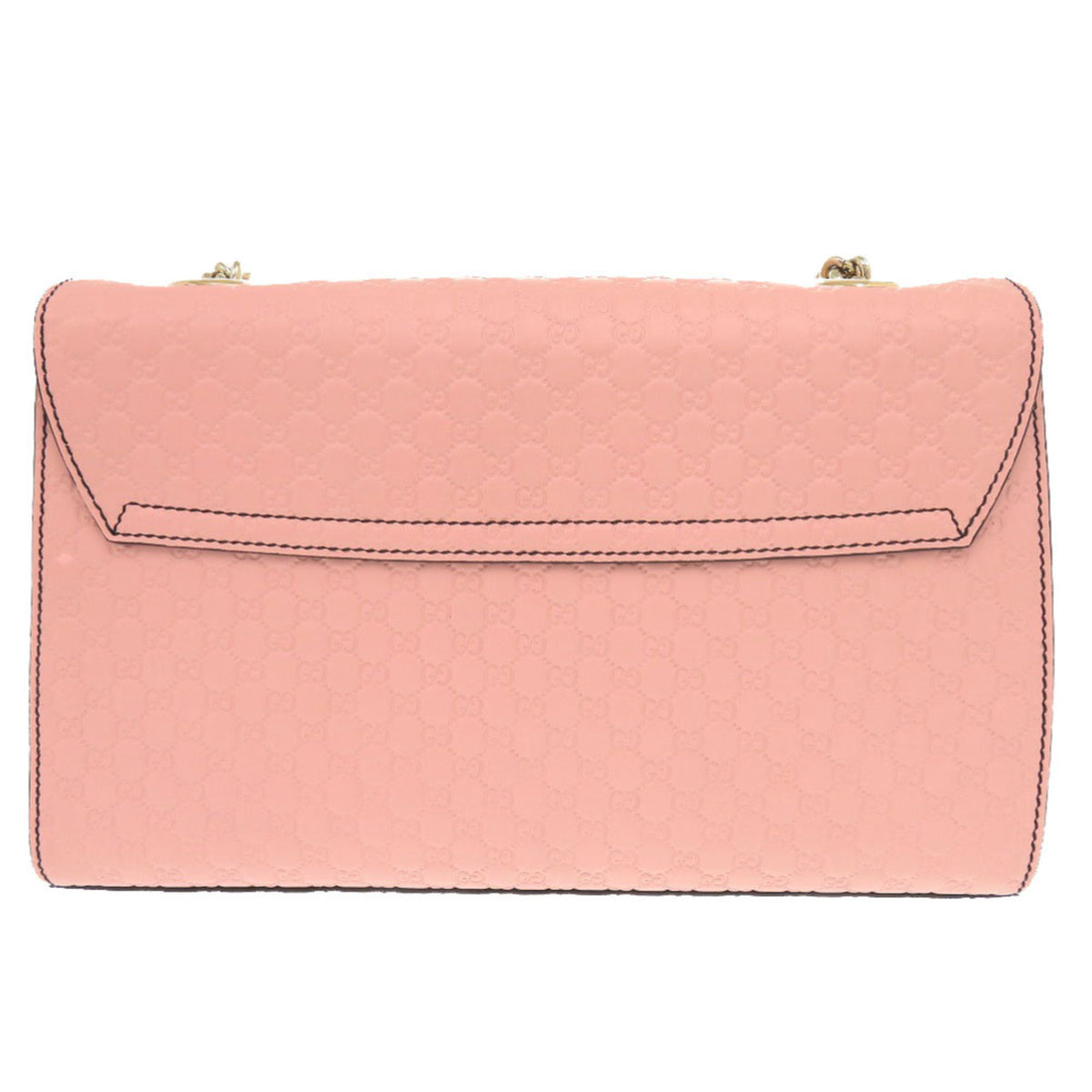 Gucci Pink Leather Shoulder Bag (Pre-Owned)