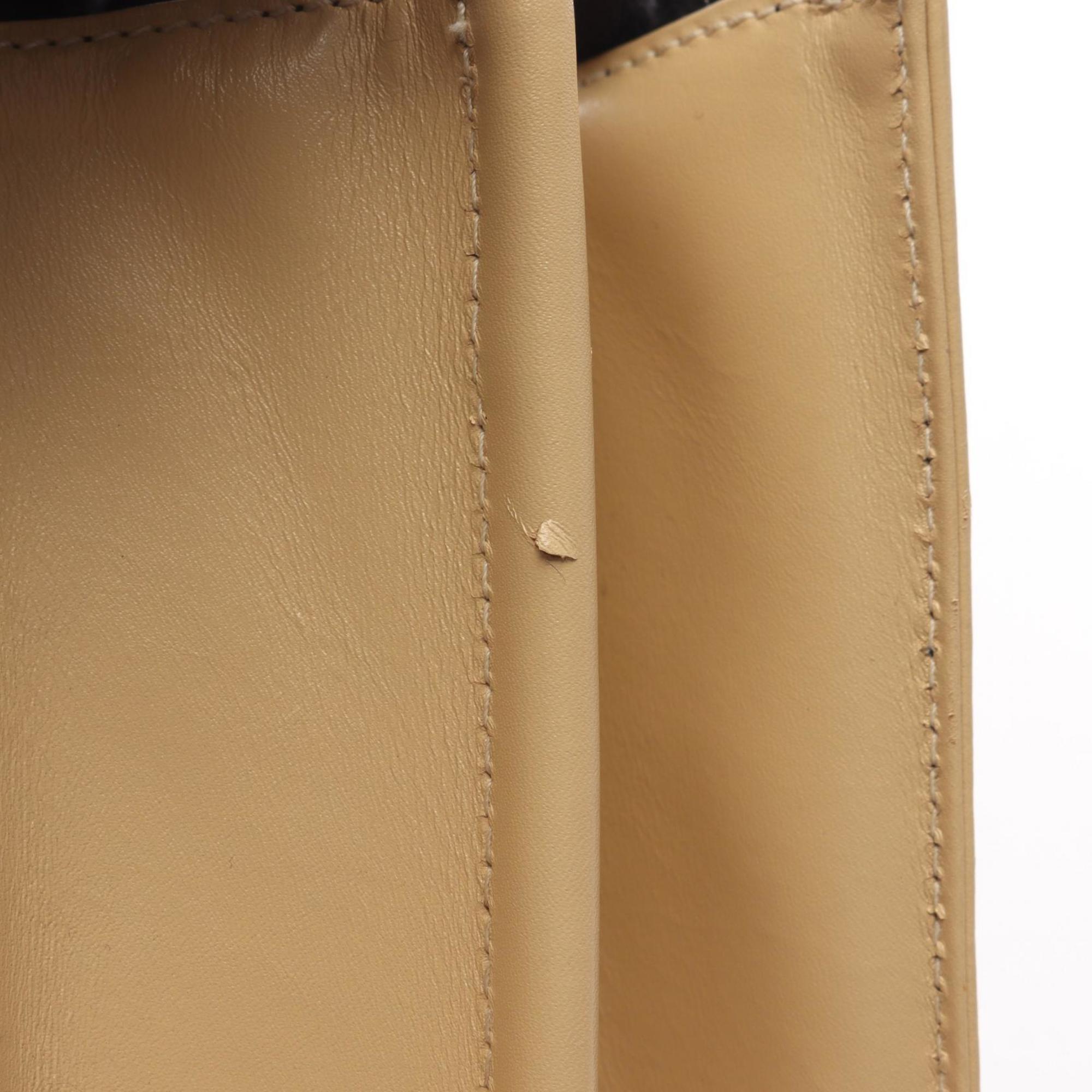 Salvatore Ferragamo Beige Leather Handbag (Pre-Owned)
