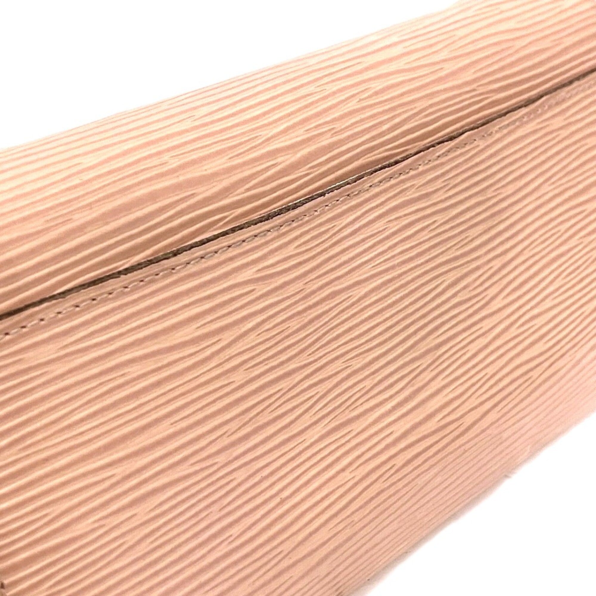 Louis Vuitton Epi Pink Leather Long Wallet (Bi-Fold) (Pre-Owned)