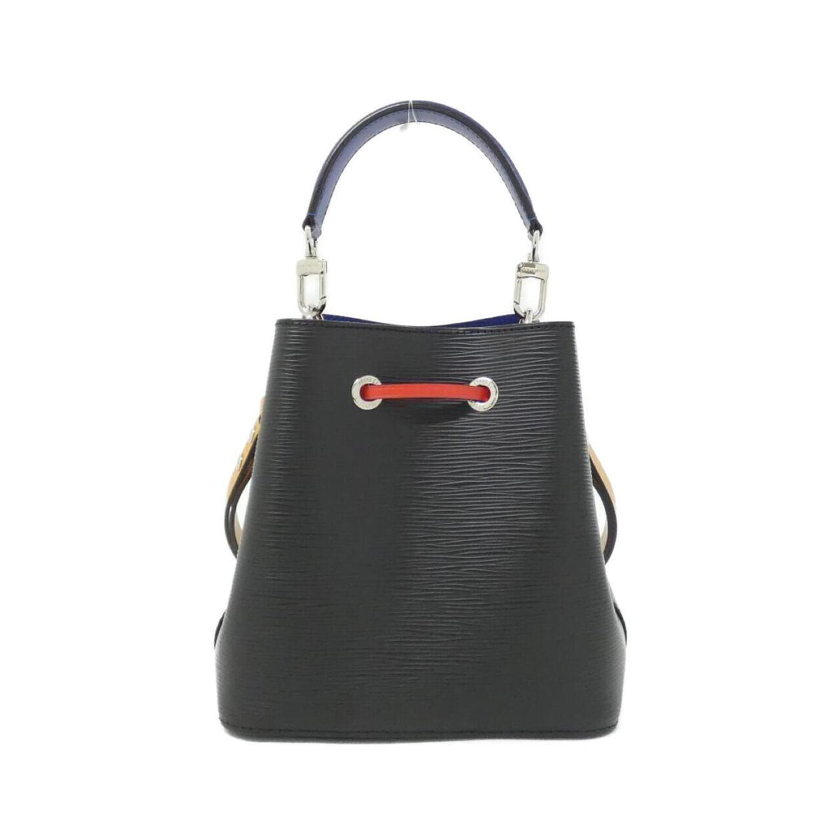 Louis Vuitton Epi Noir Saffron Leather Shoulder Bag (Pre-Owned)