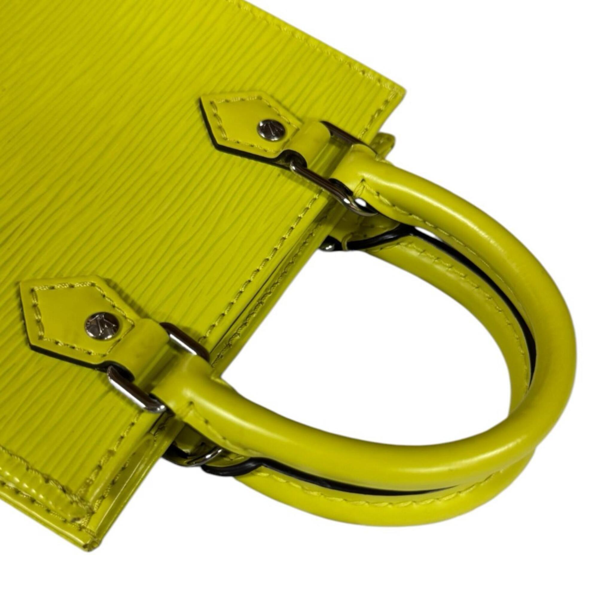 Louis Vuitton Epi Yellow Epi Leather Shoulder Bag (Pre-Owned)