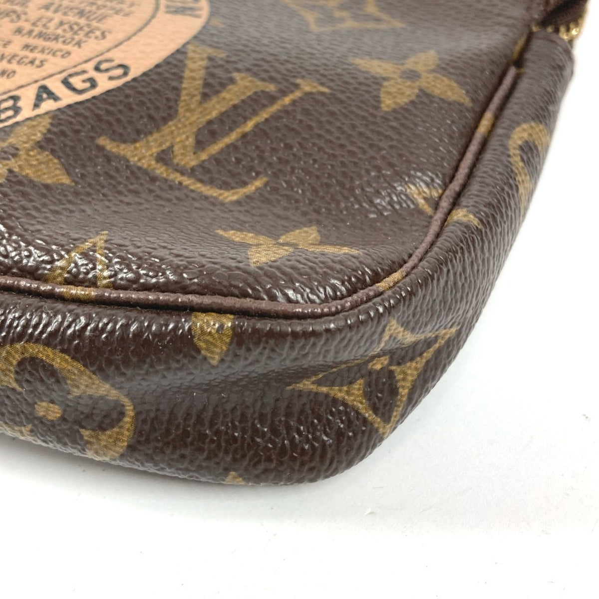 Louis Vuitton Monogram Brown Monogram Handbag Pochette (Pre-Owned)